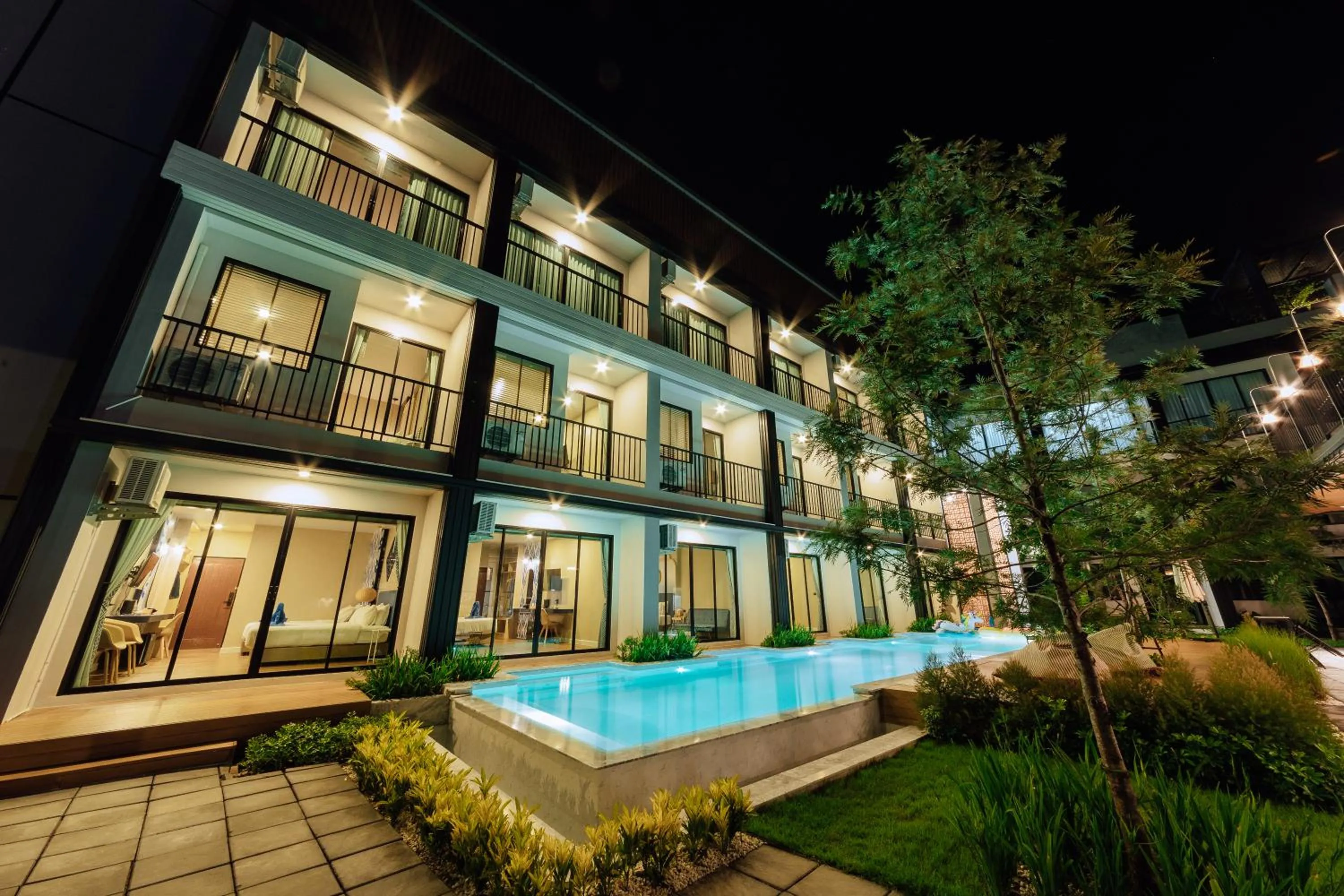 Property building in Phu sakon ville hotel