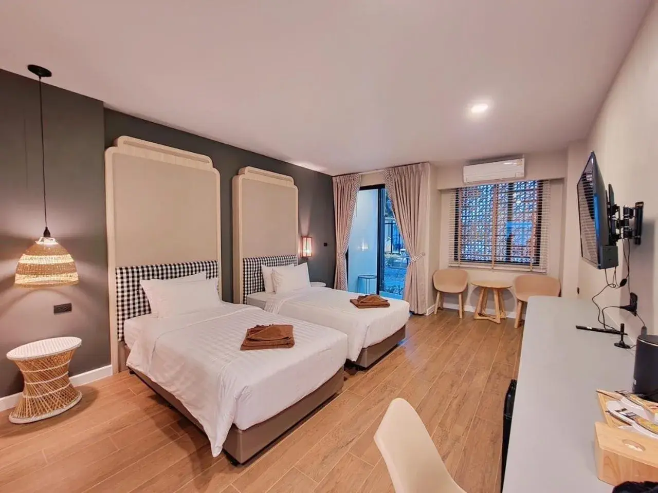 Superior Twin Room in Phu sakon ville hotel Superior Twin Room in Phu sakon ville hotel