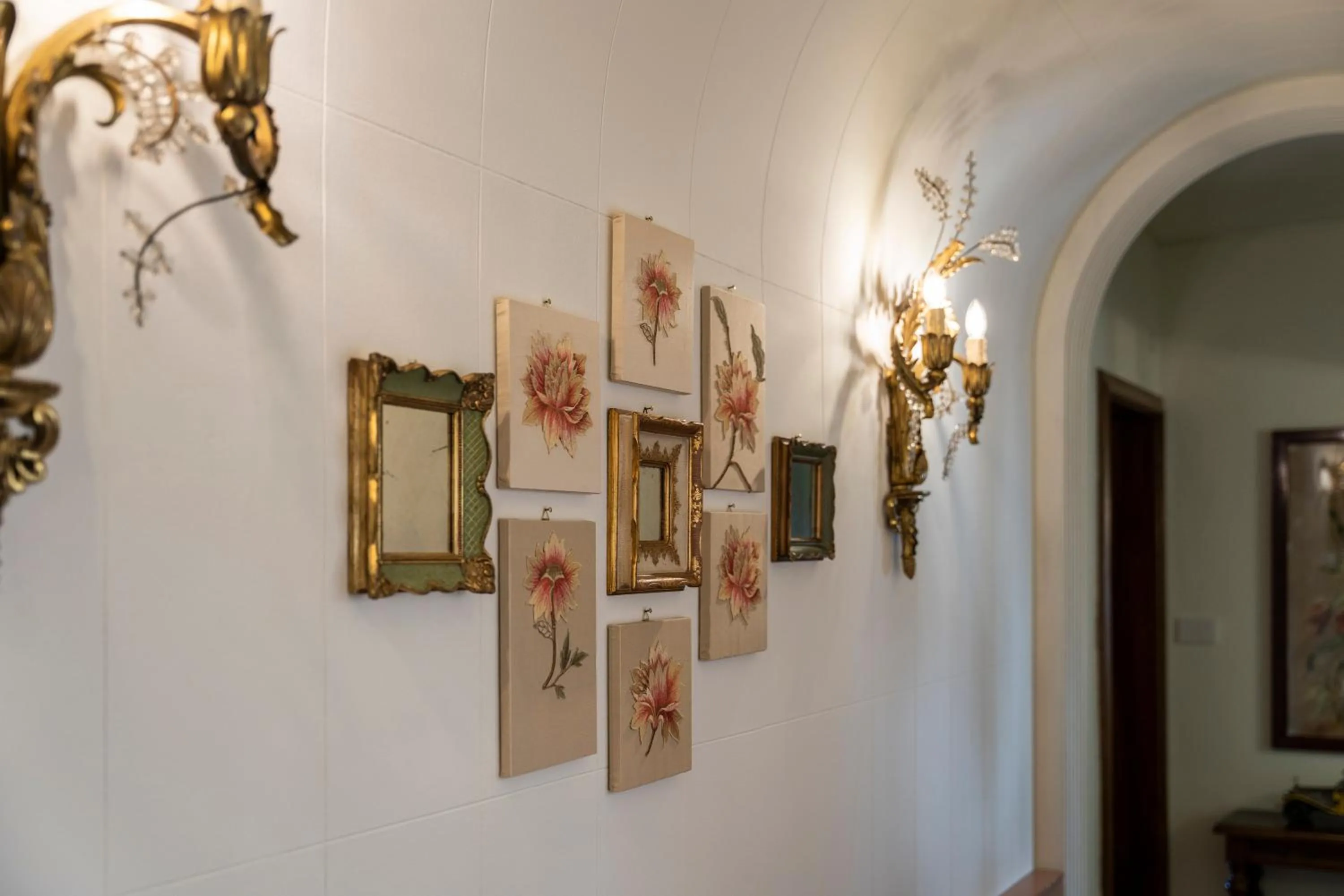 Bedroom in FORESTERIA di PALAZZO RADICI
