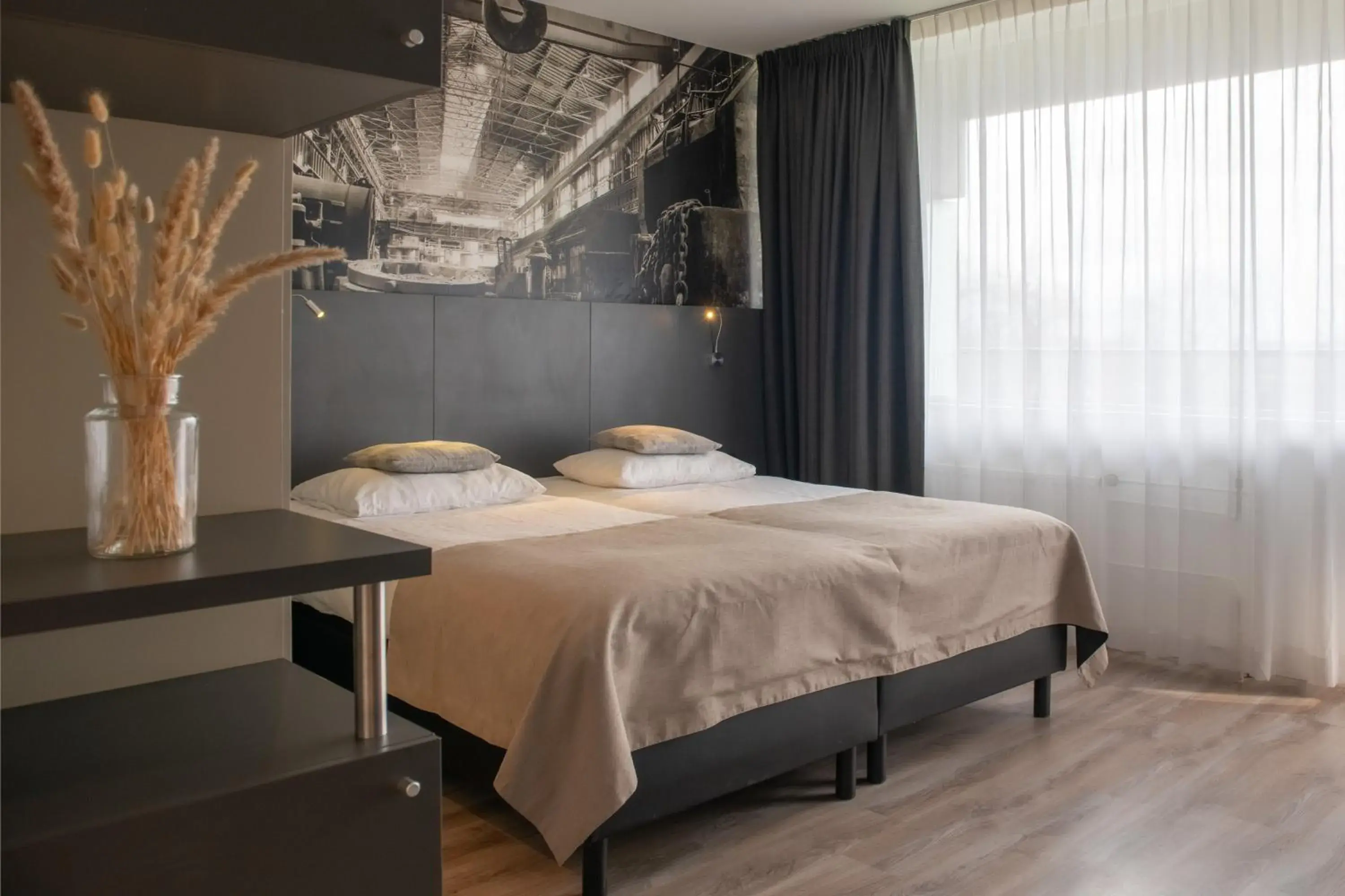 Superior Twin Room in City hotel Terneuzen Superior Twin Room in City hotel Terneuzen