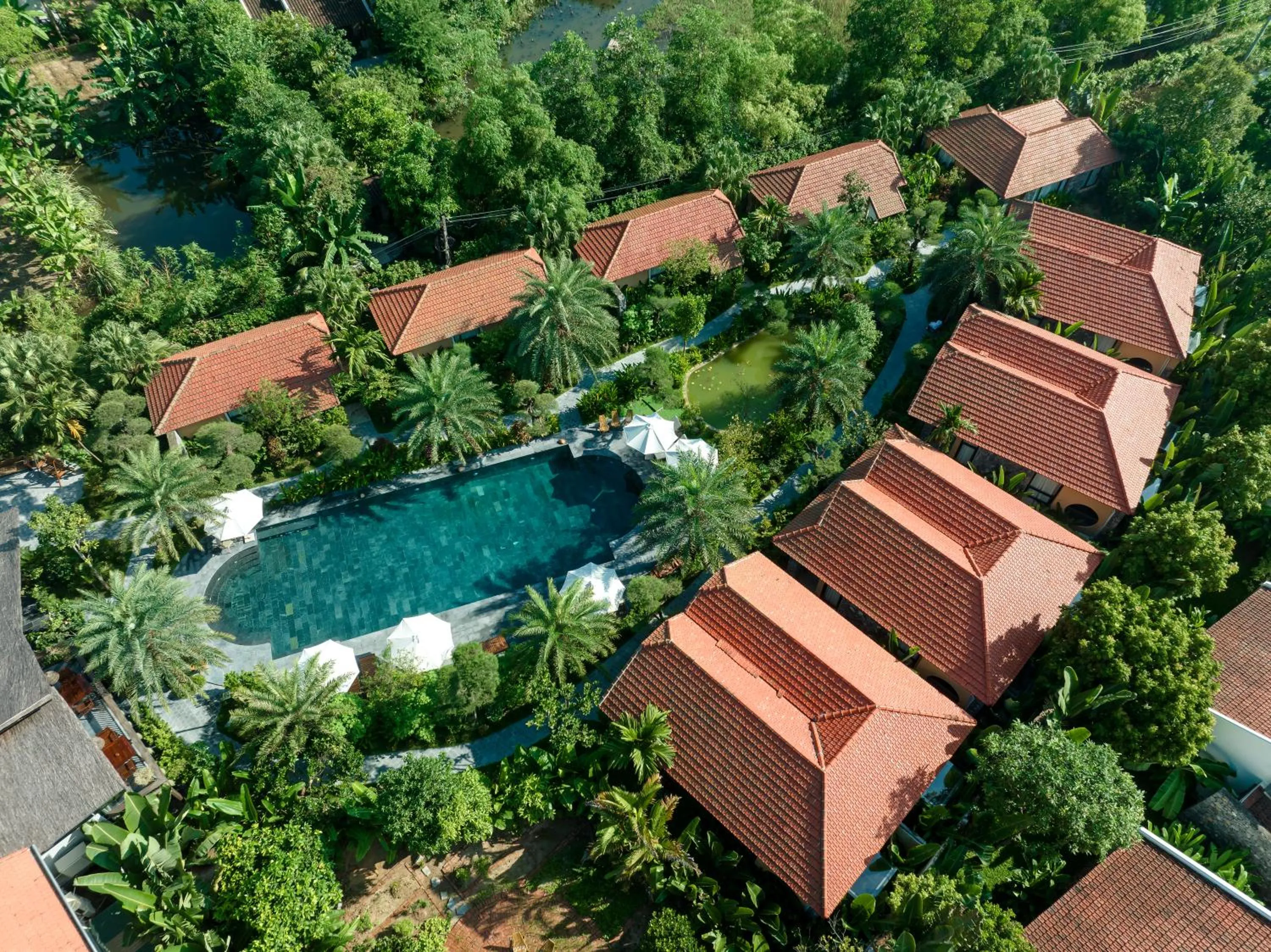Natural landscape in Tam Coc Retreat Ninh Binh
