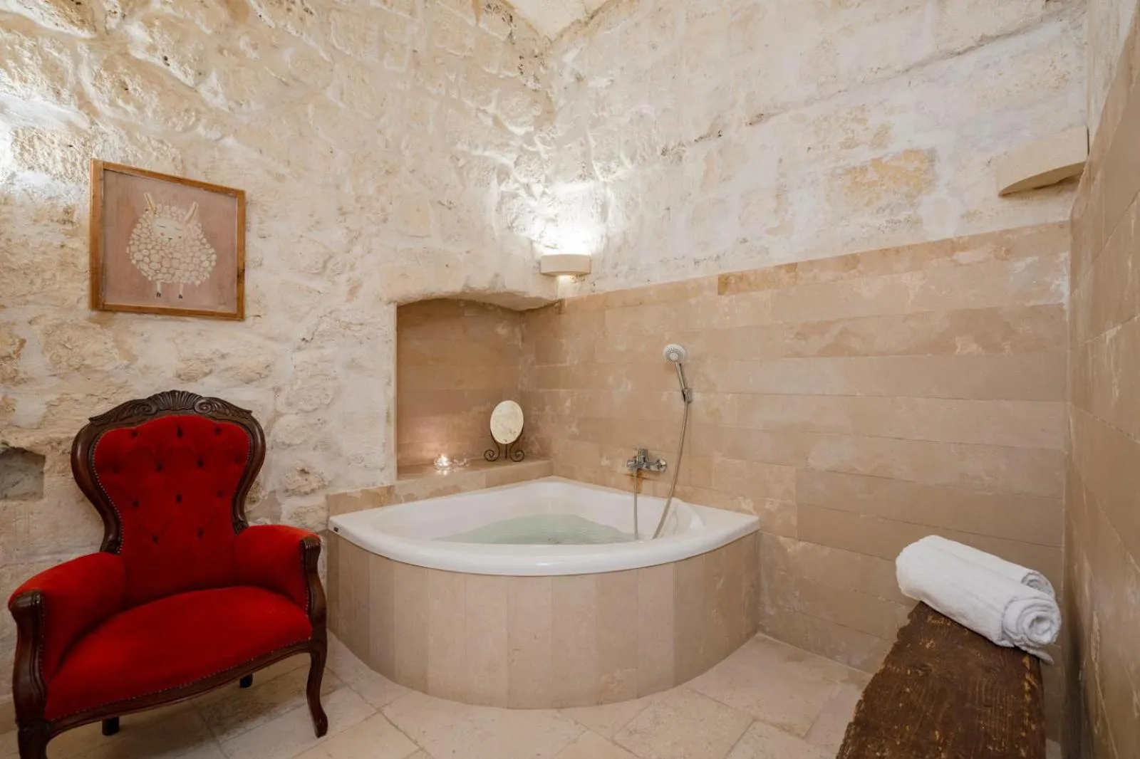 Bath in B&B La Corte