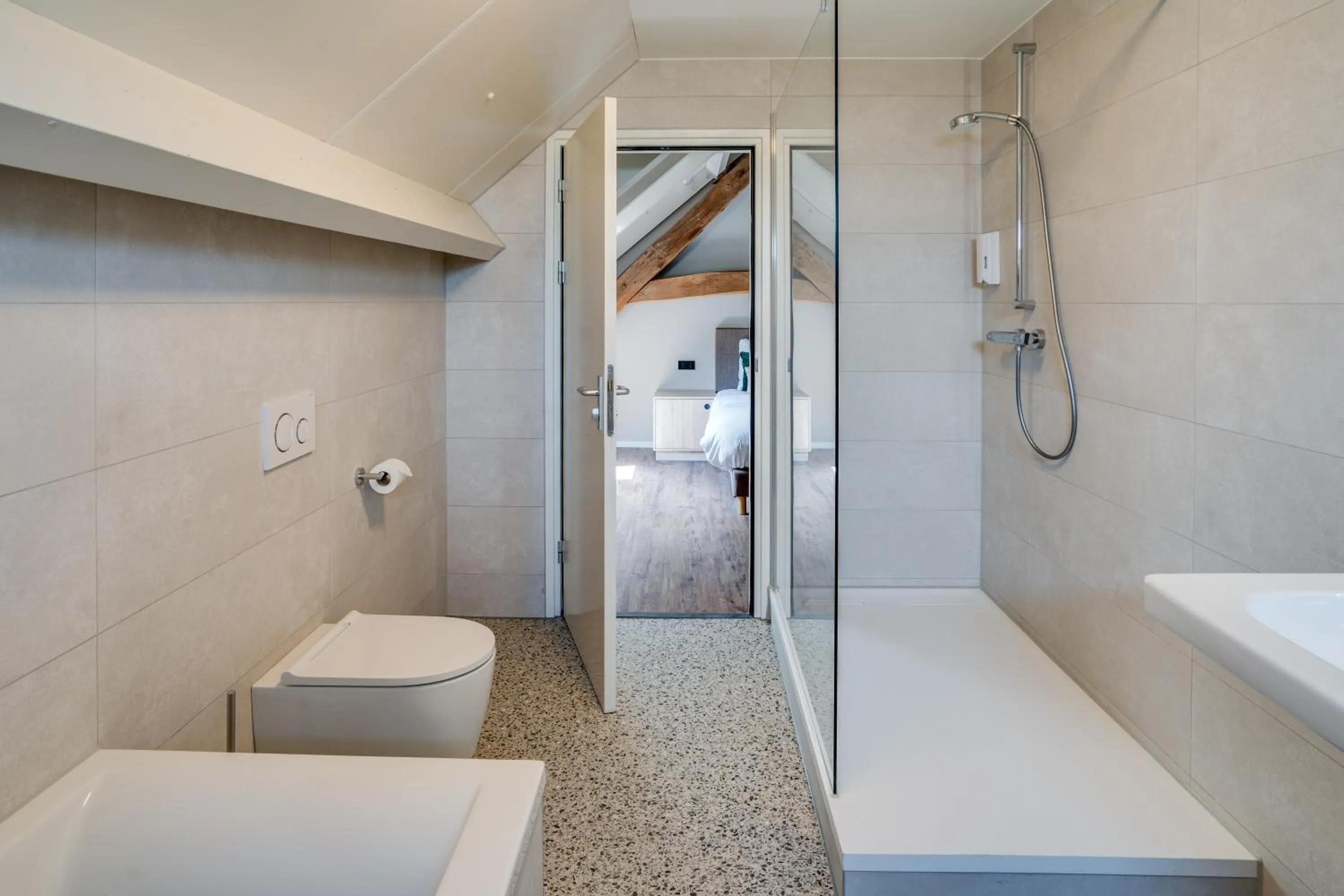 Toilet in Hoeve de Bongerd