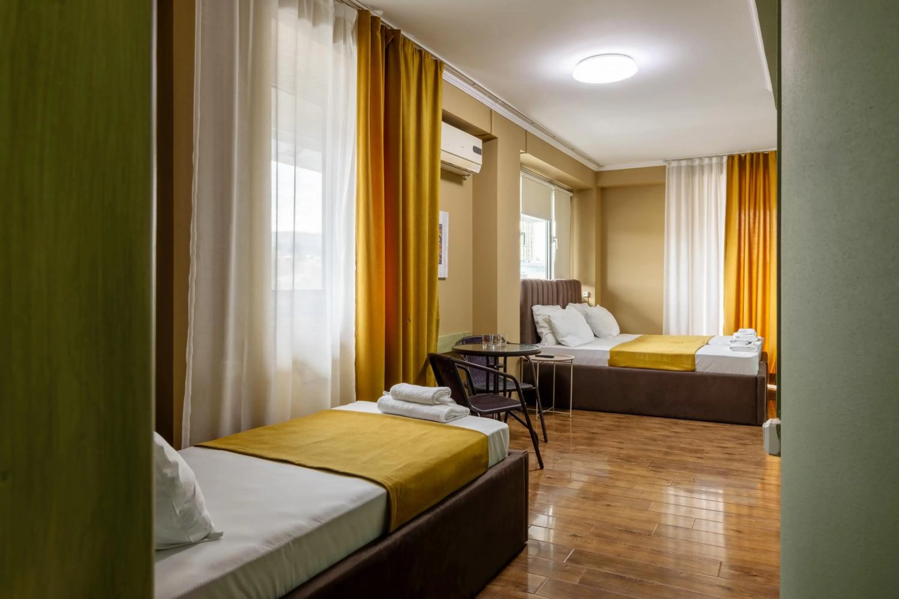 Triple Room with City View in Hotel Tbilisi Central by Mgzavrebi