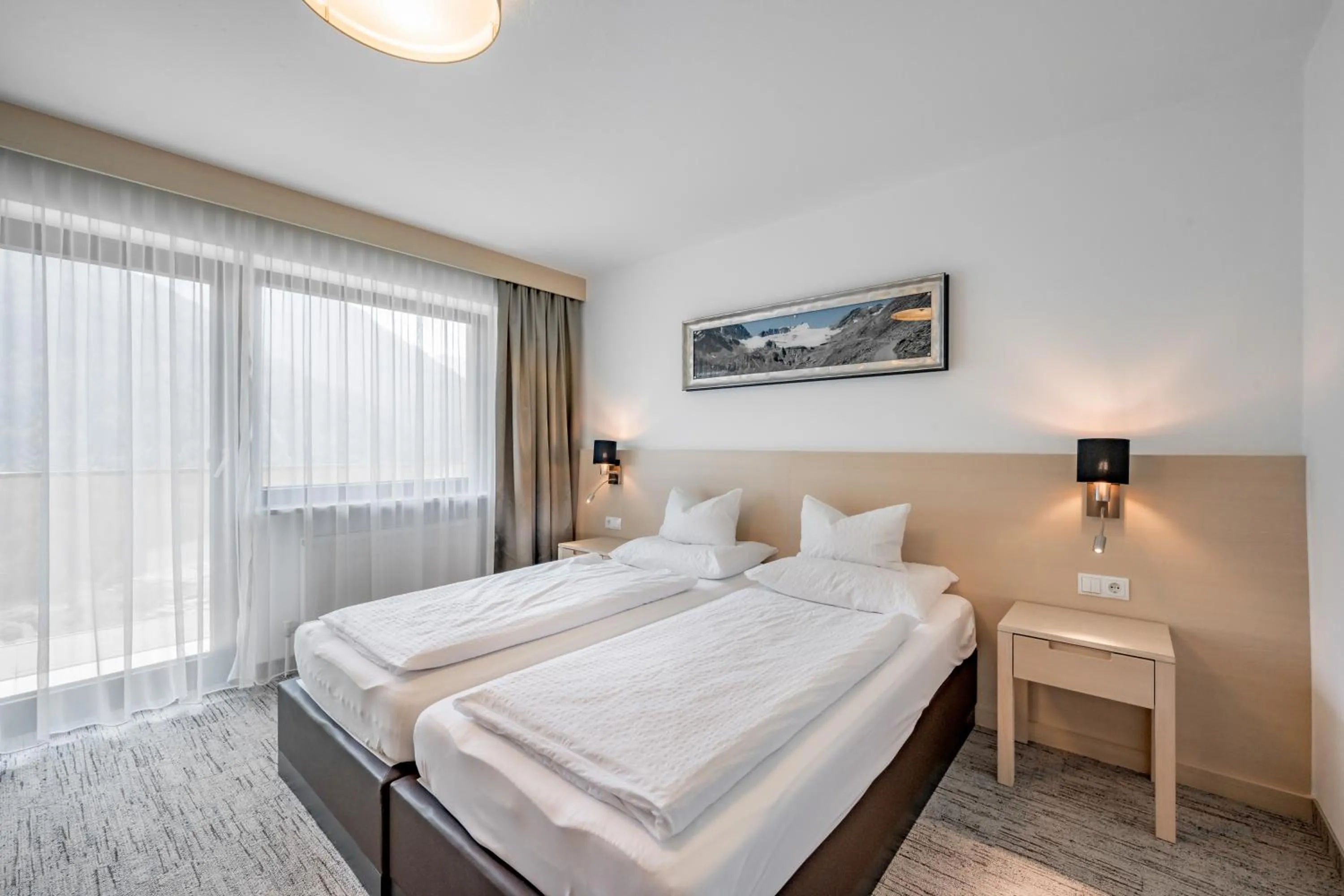 Bedroom, Bed in Apart Hotel Garni Wieser