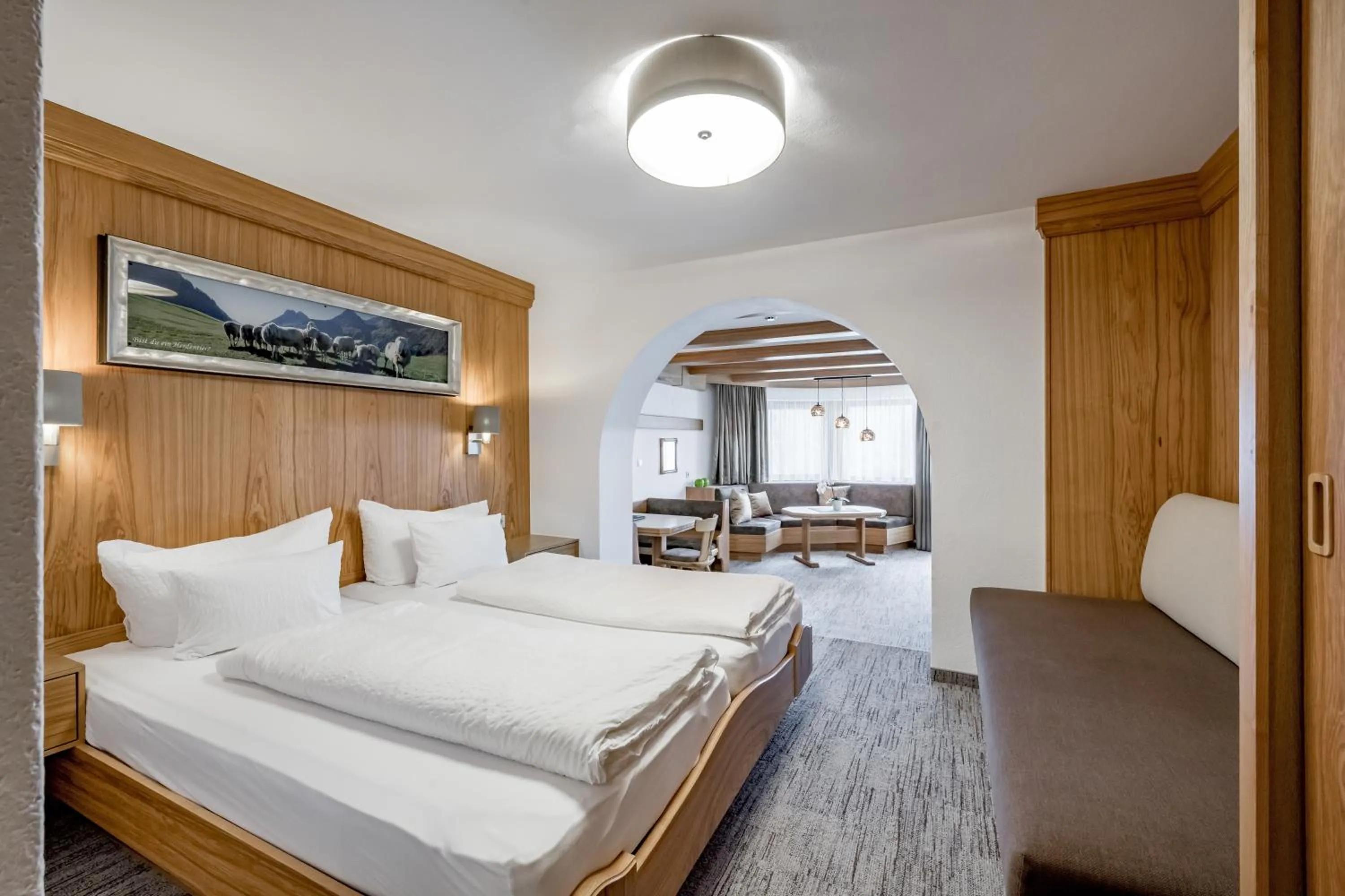 Bedroom, Bed in Apart Hotel Garni Wieser