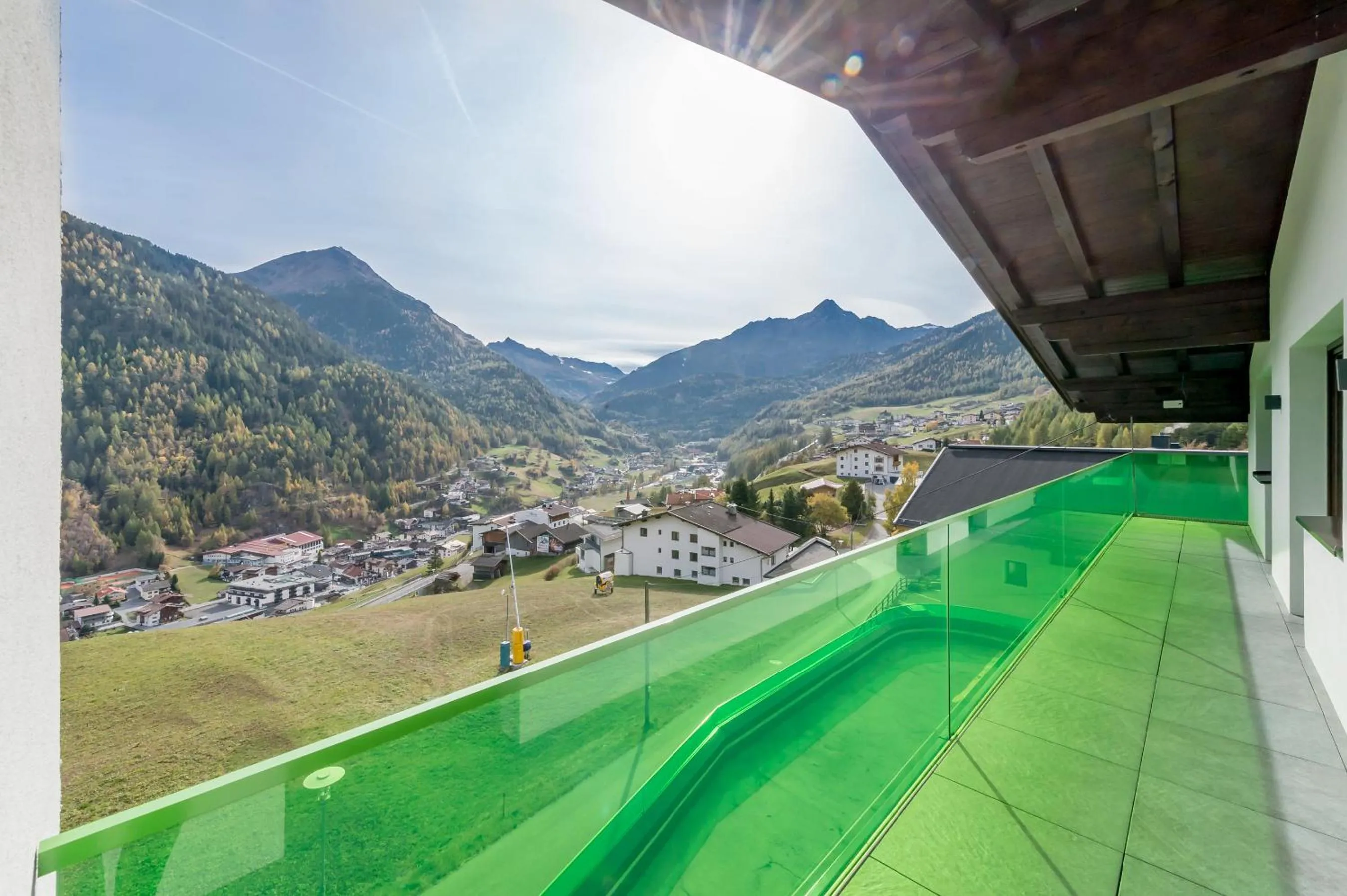 Mountain view in Apart Hotel Garni Wieser