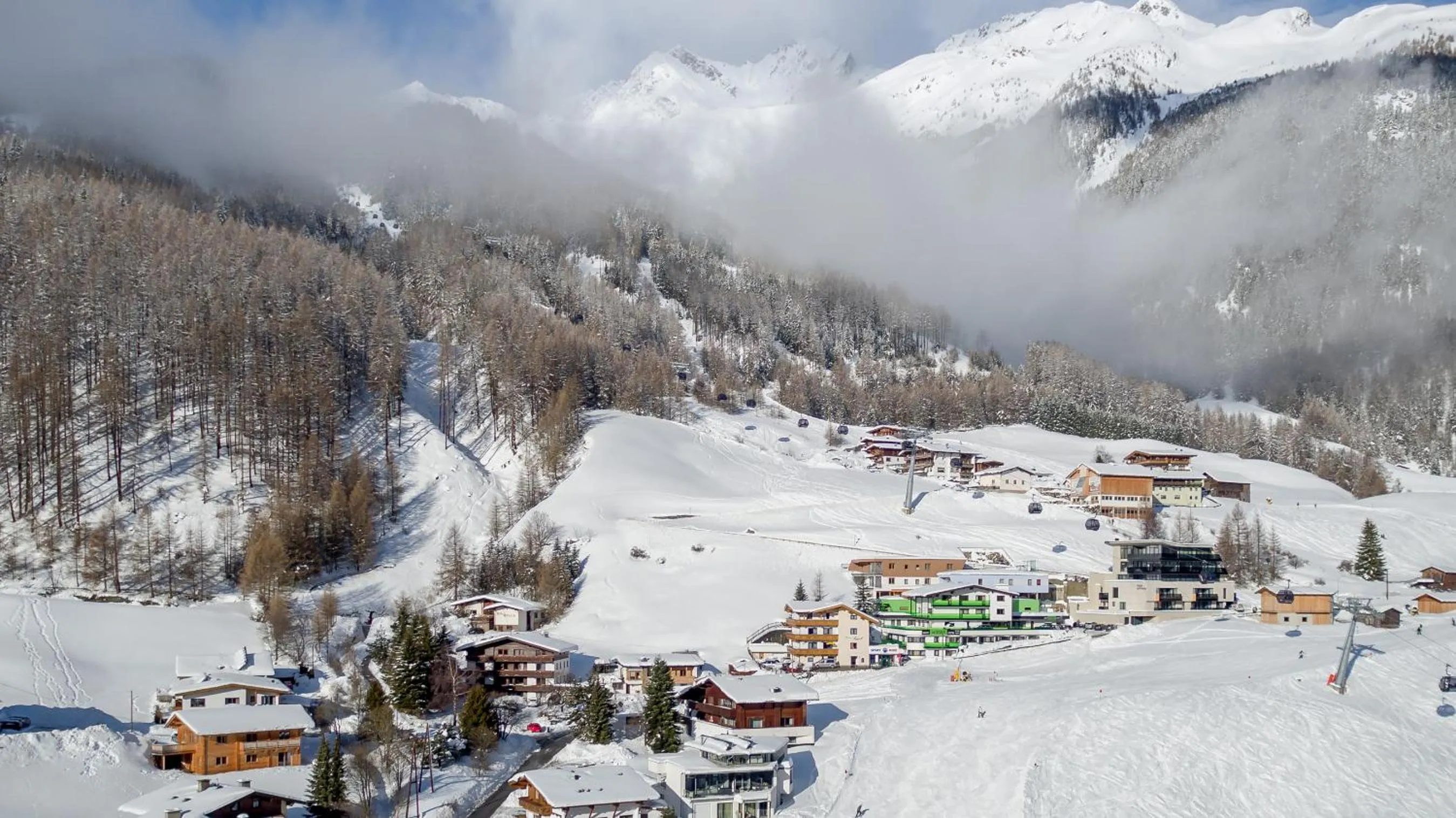 Property building in Apart Hotel Garni Wieser