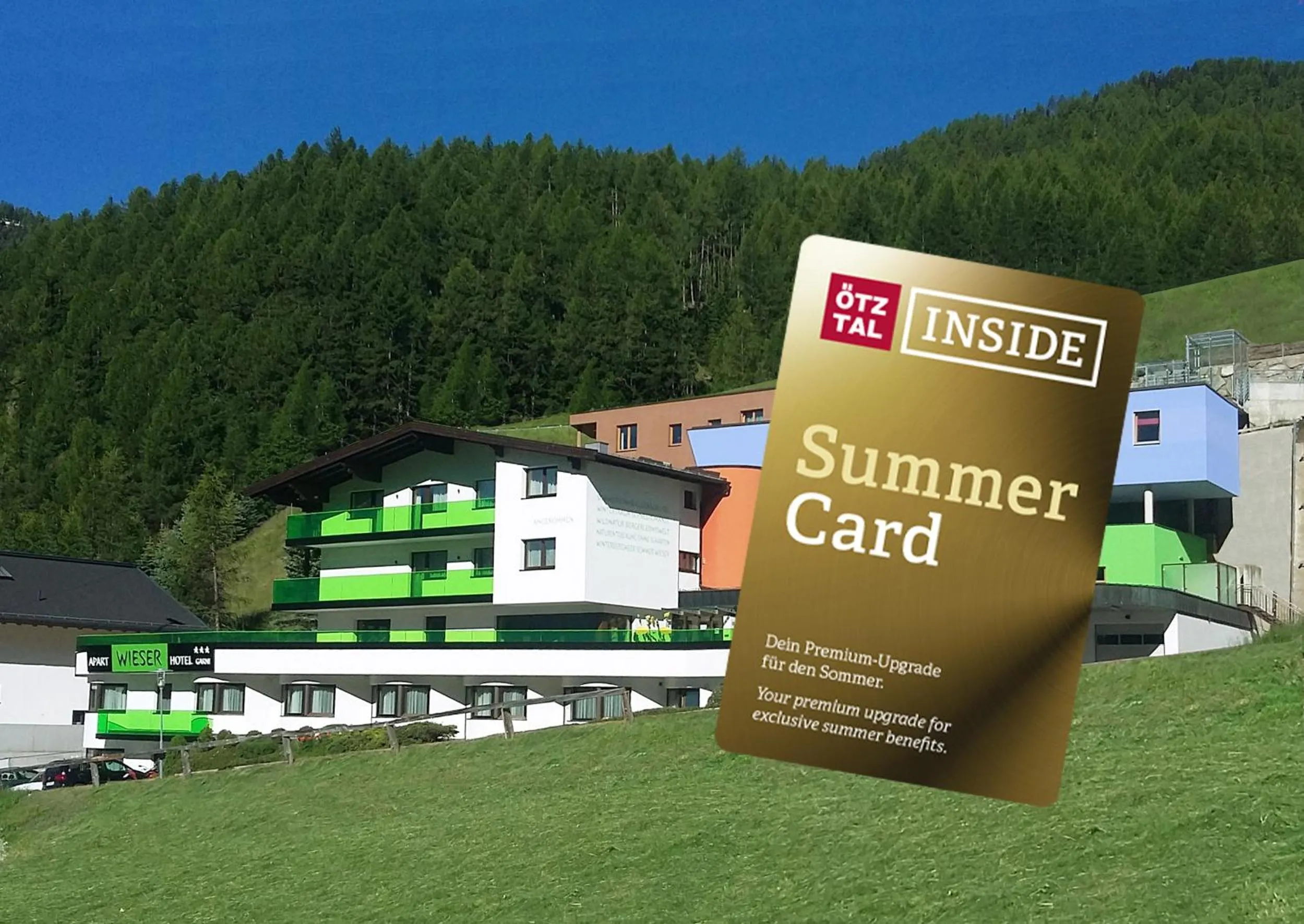 Property building in Apart Hotel Garni Wieser