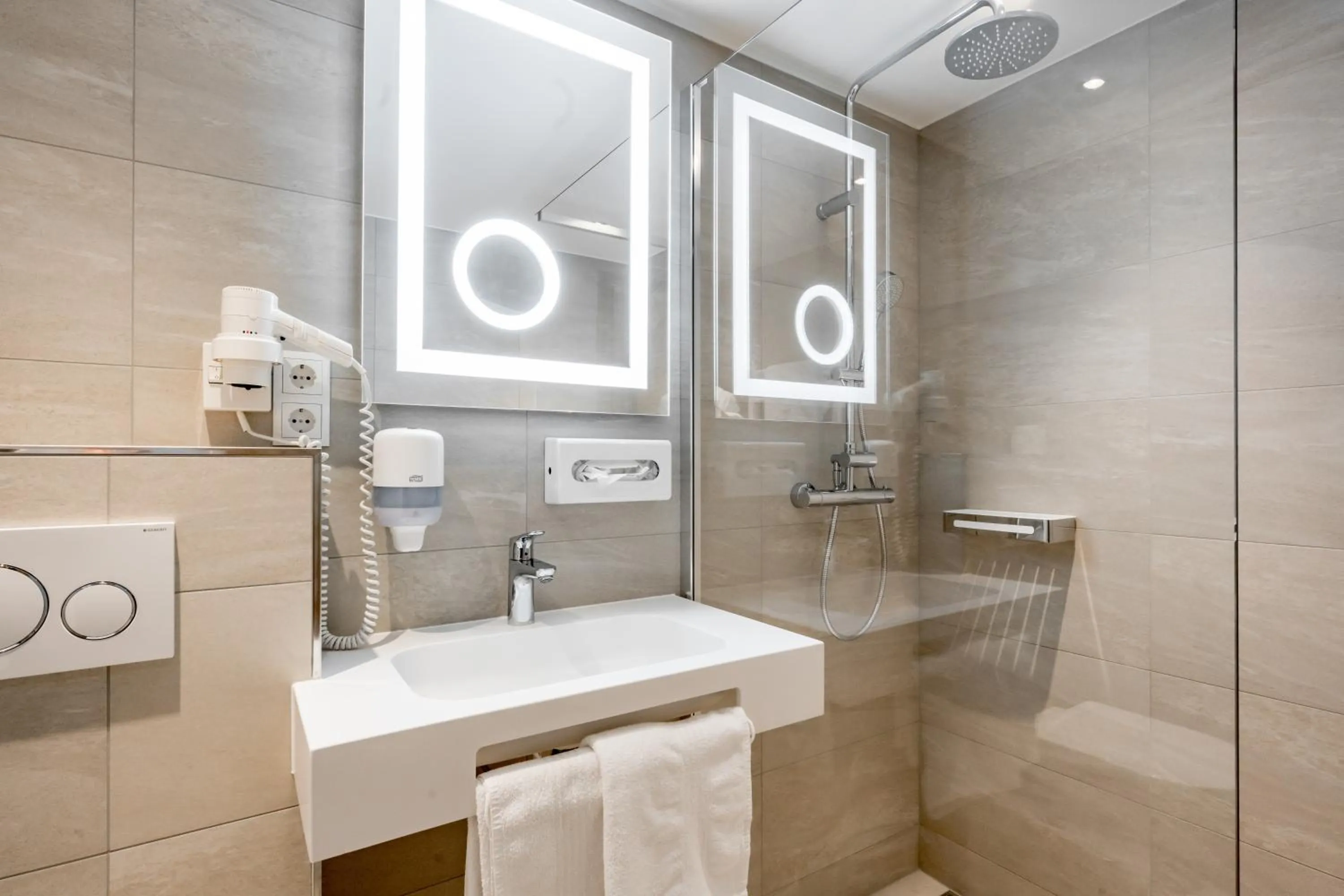 Bathroom in Apart Hotel Garni Wieser