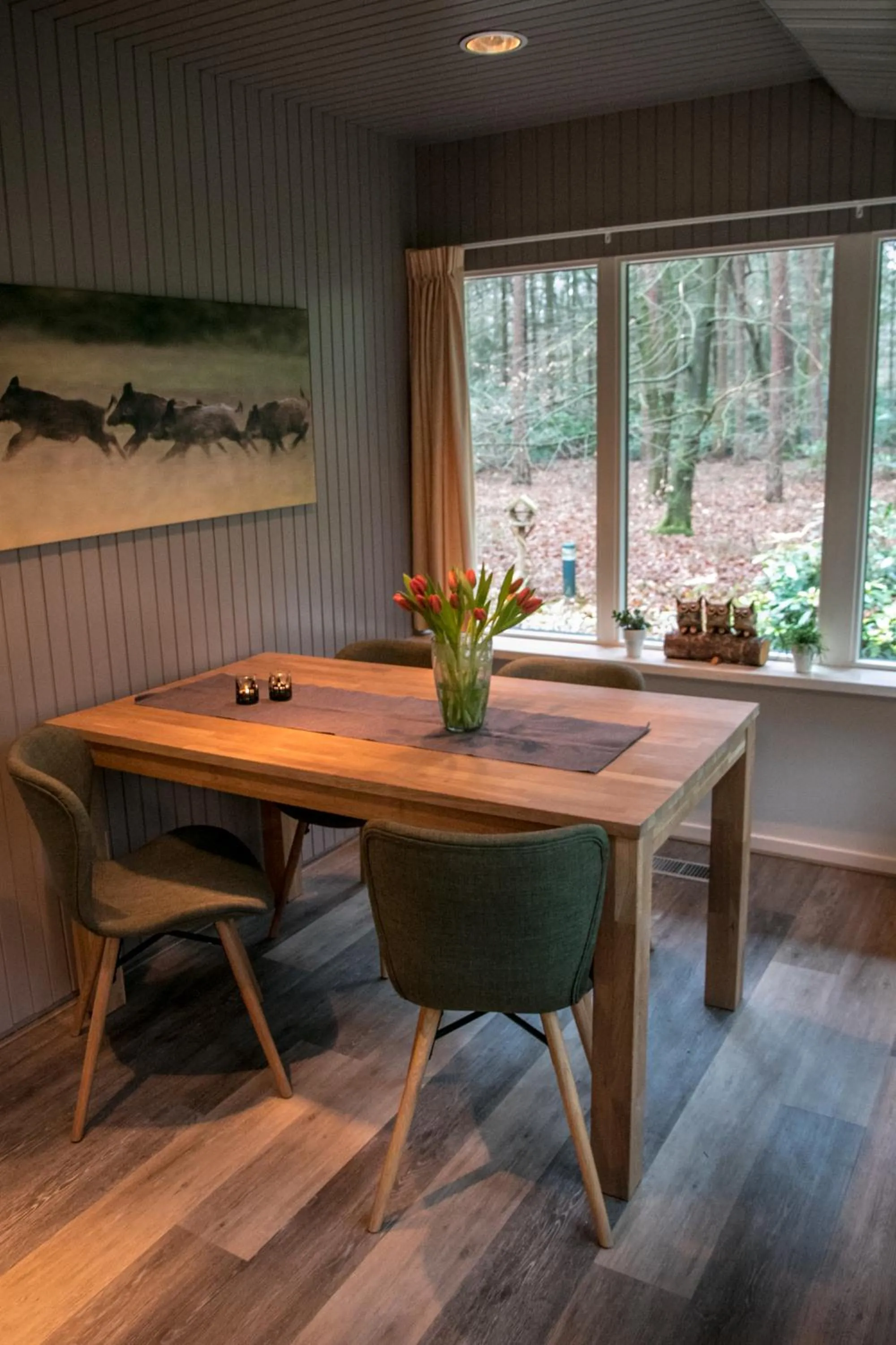 Dining area in Vakantiehuis 't Musje