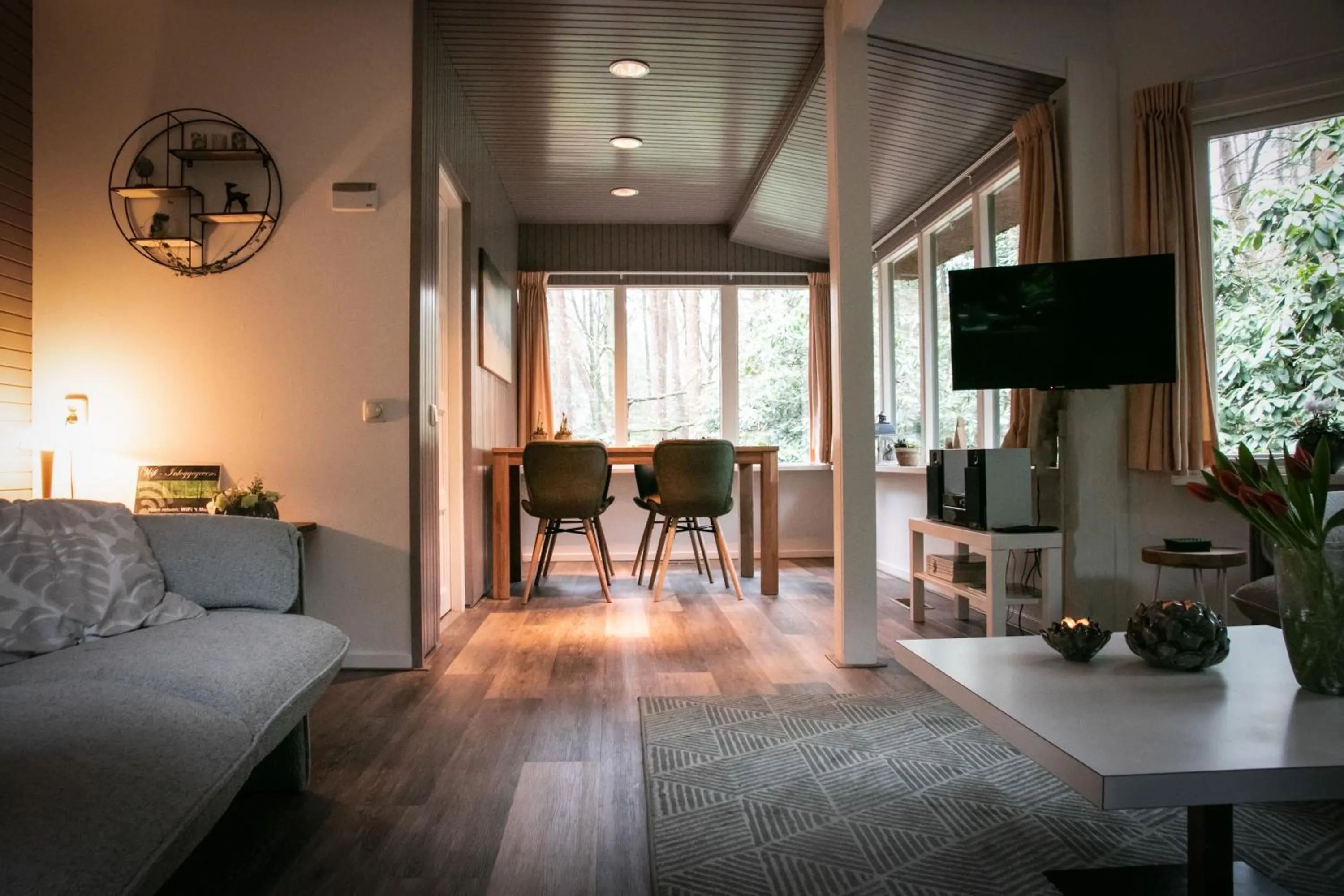 Communal lounge/ TV room in Vakantiehuis 't Musje