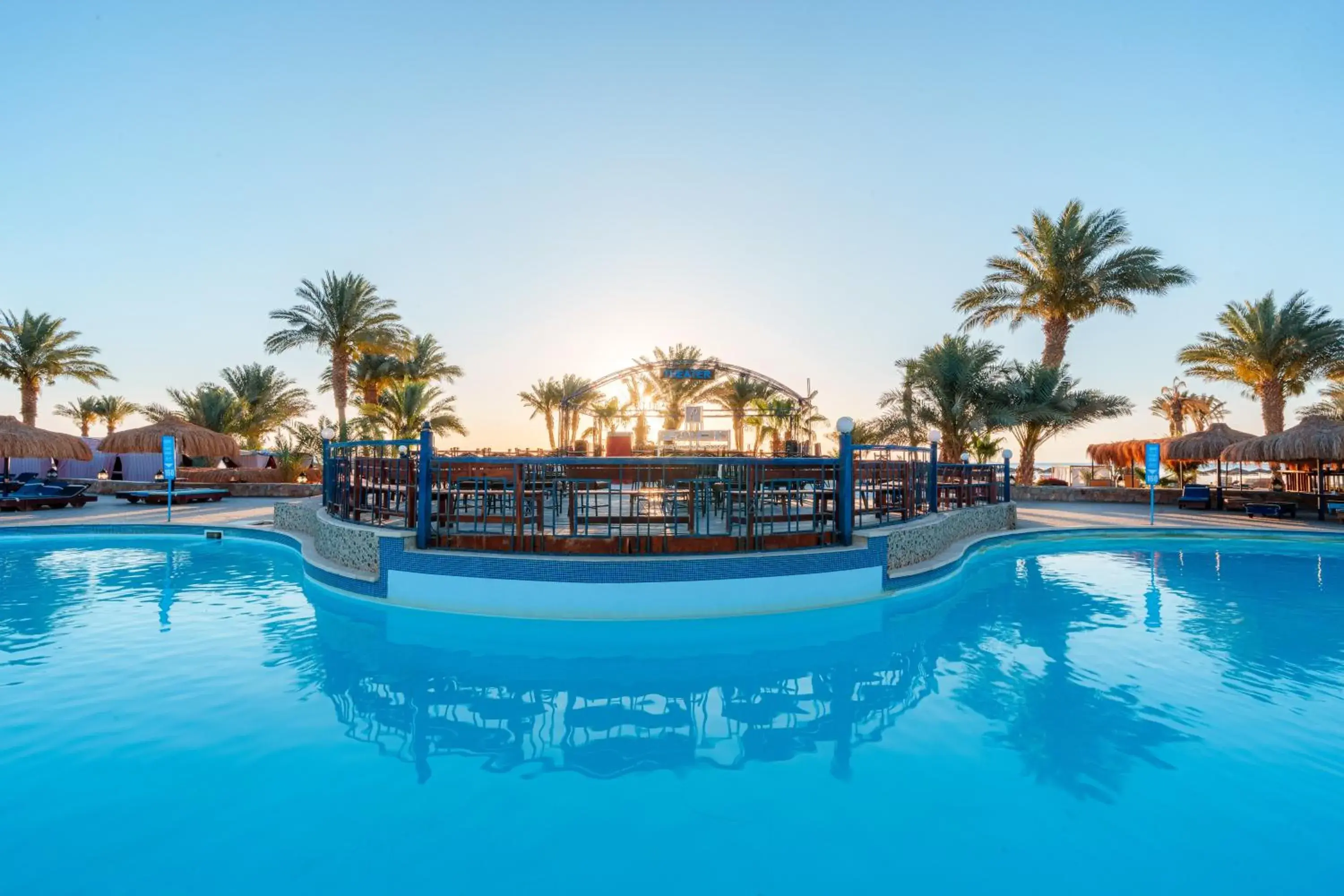 Swimming pool in Protels Crystal Beach Resort Swimming pool in Protels Crystal Beach Resort