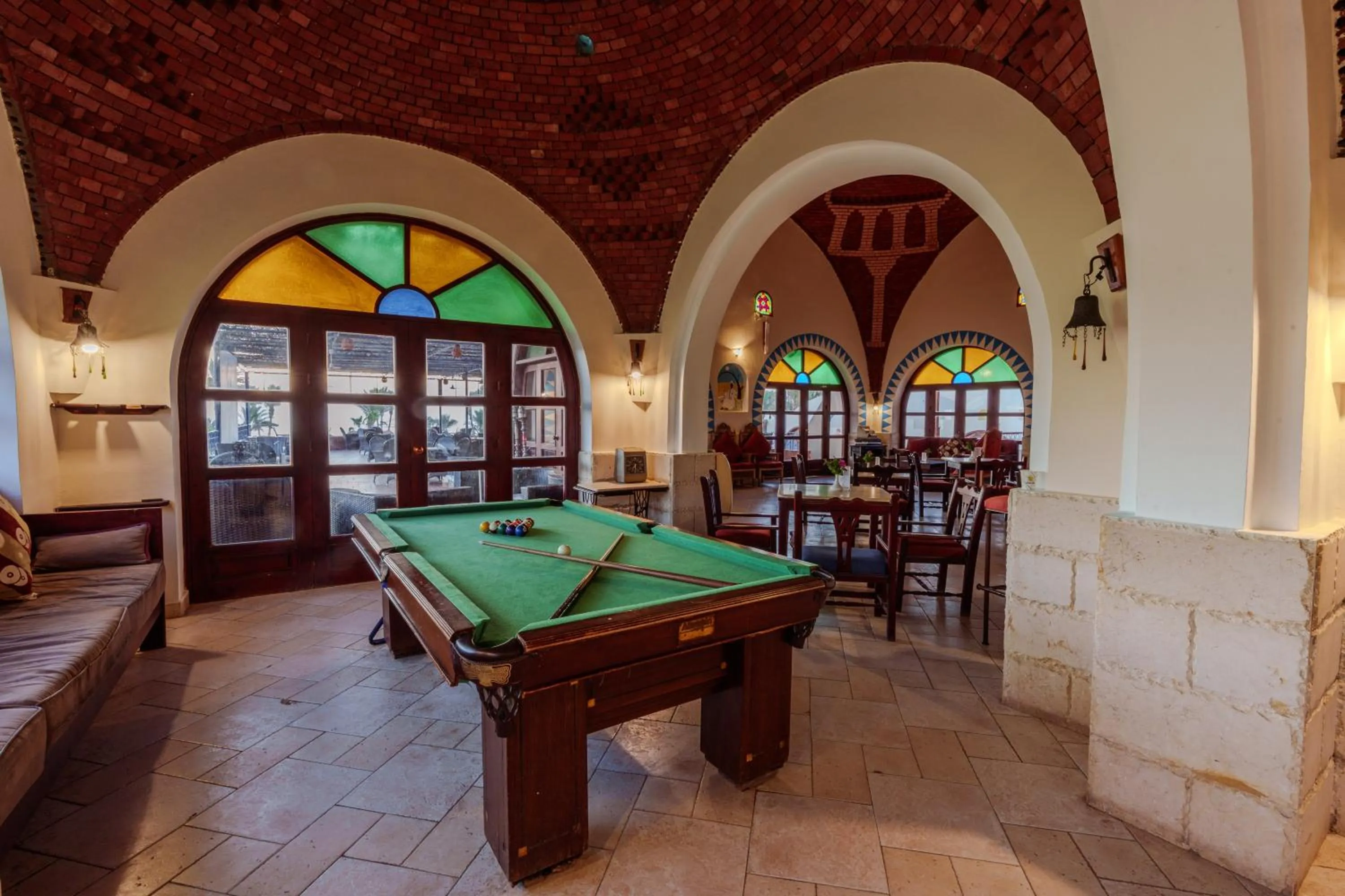Billiard in Protels Crystal Beach Resort