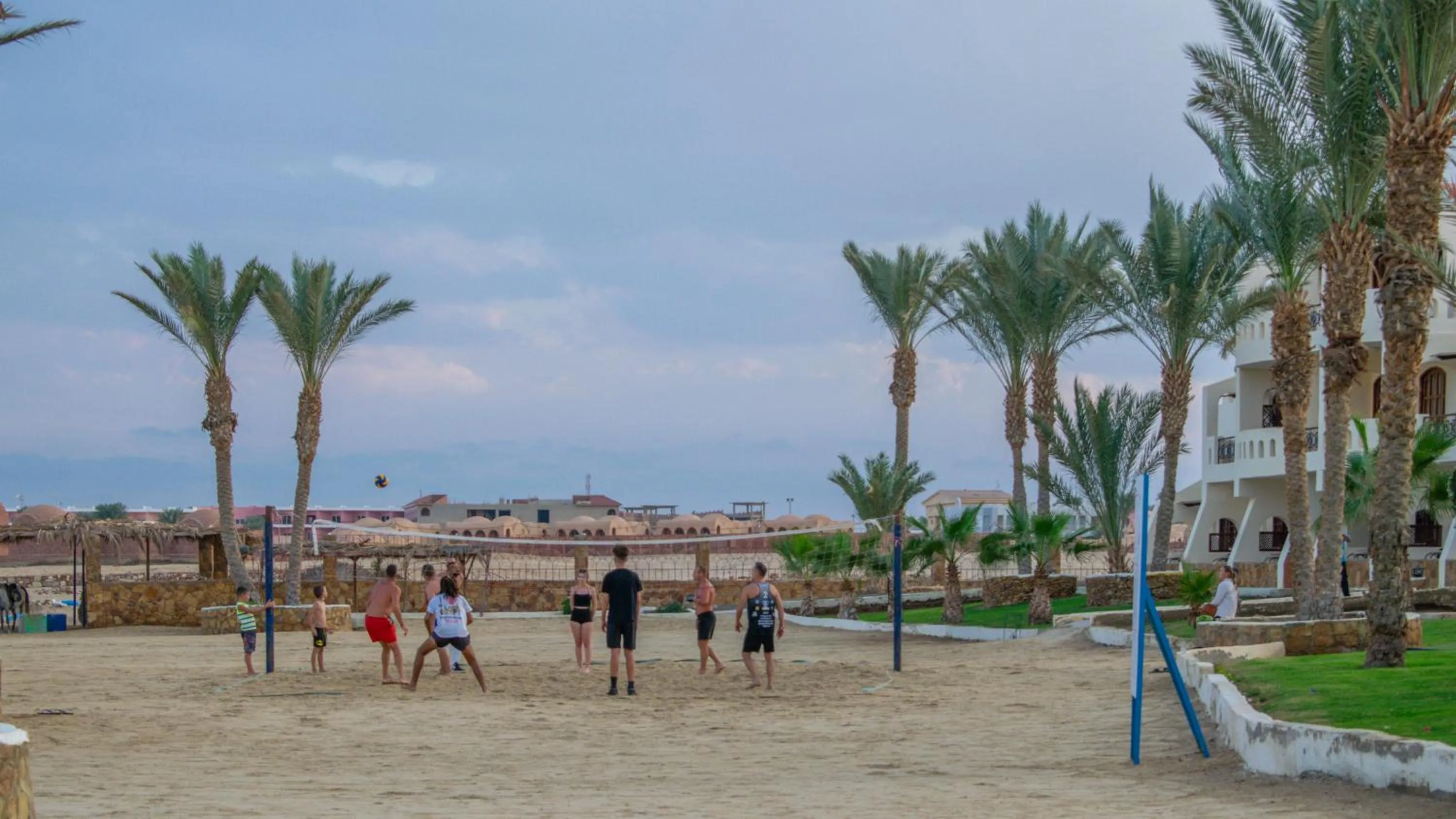 People in Protels Crystal Beach Resort