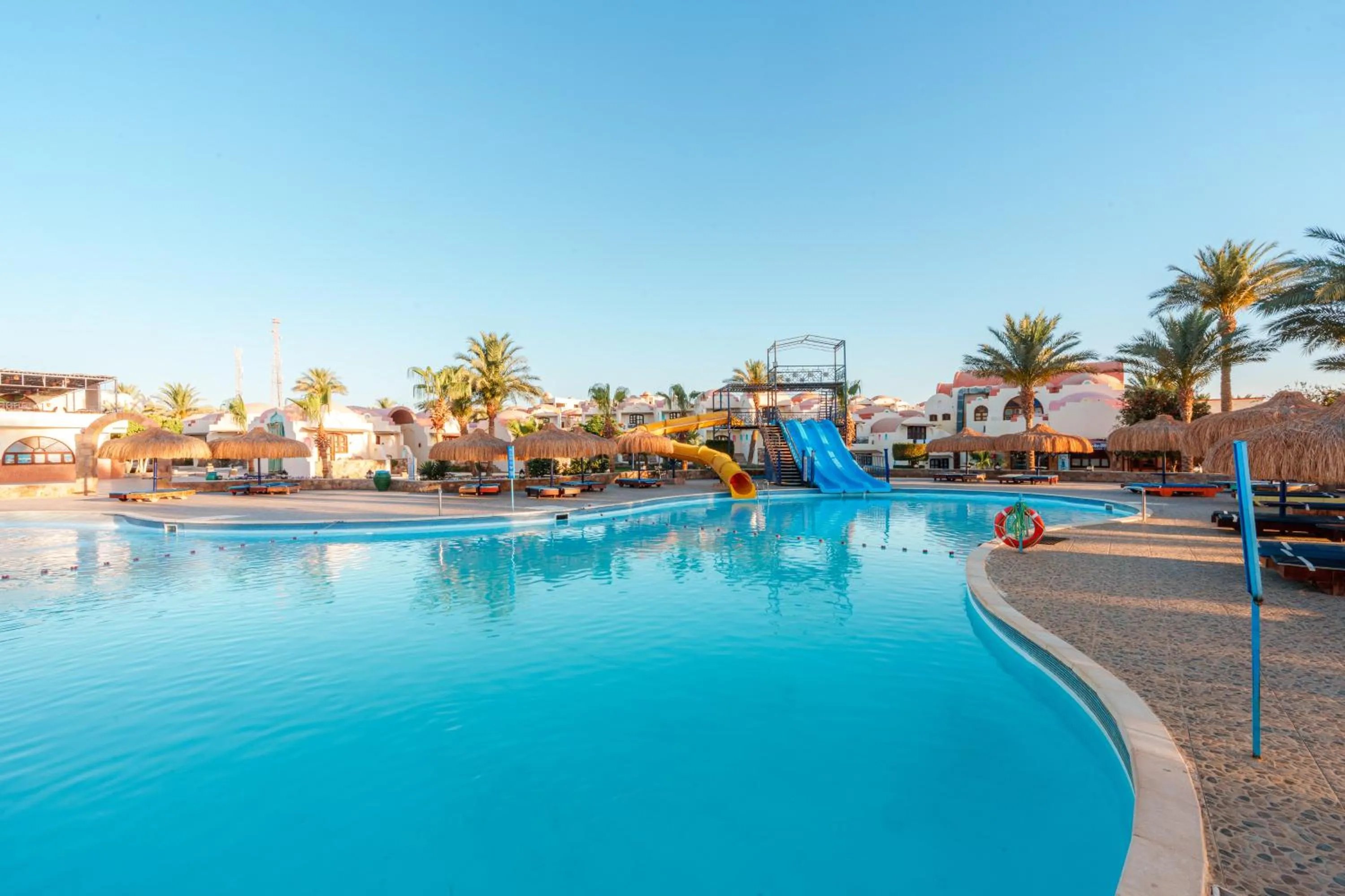 Aqua park in Protels Crystal Beach Resort