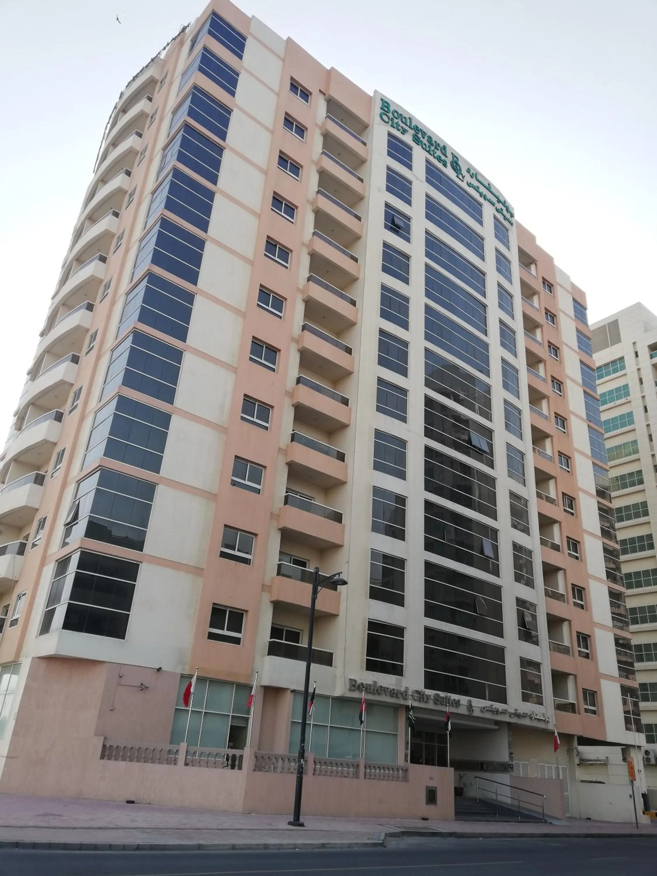 Property building in Boulevard City Suites Hotel Apartments