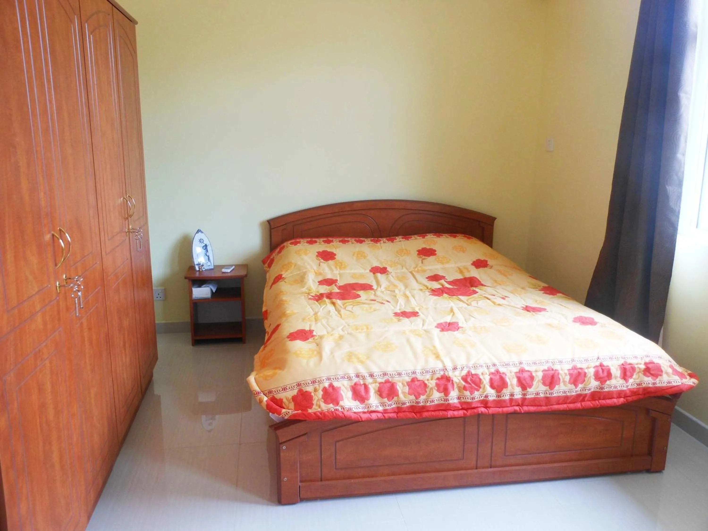 Bedroom, Bed in Twins Apartments Flic en Flac Beach