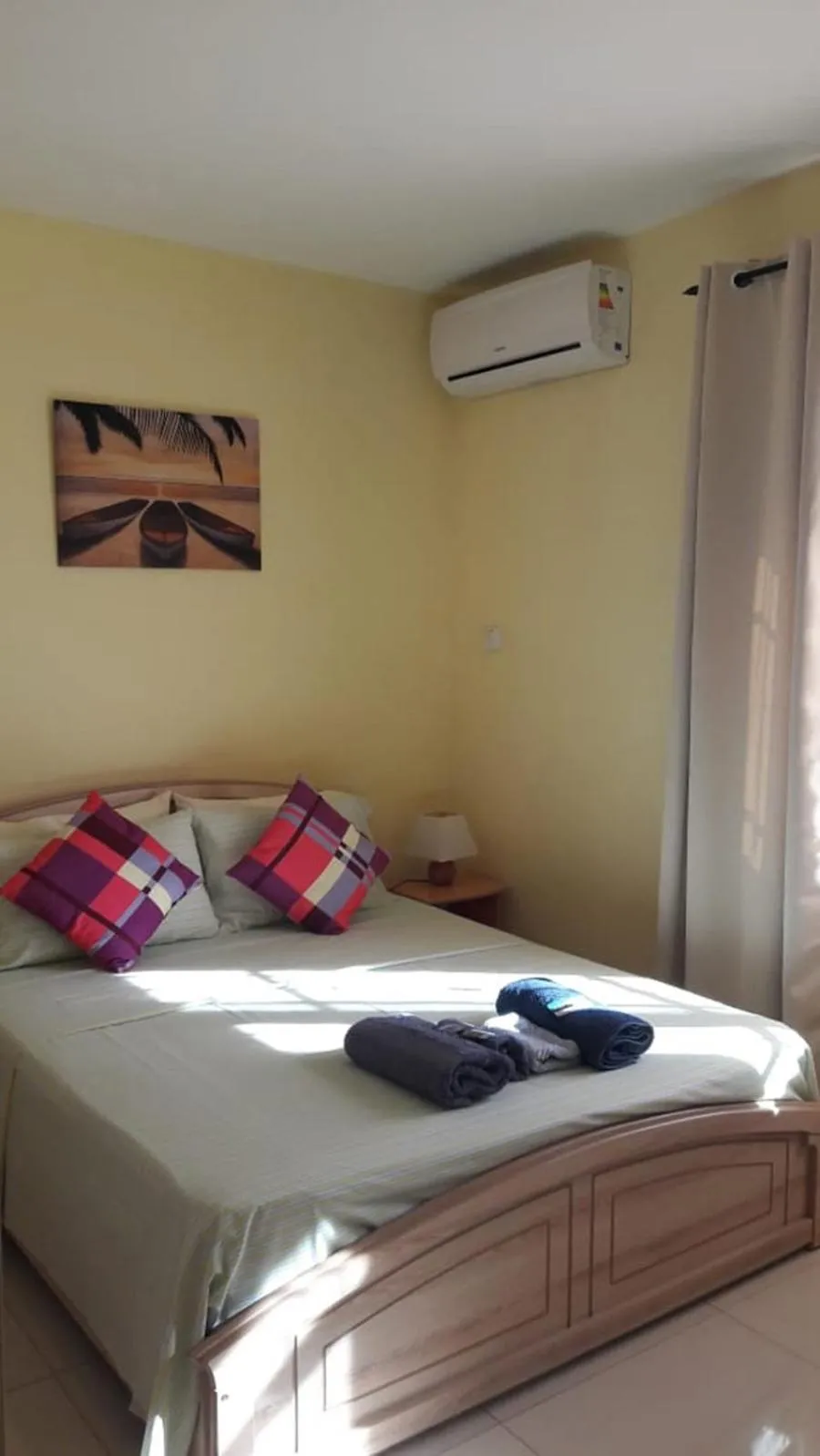 Photo of the whole room, Bed in Twins Apartments Flic en Flac Beach