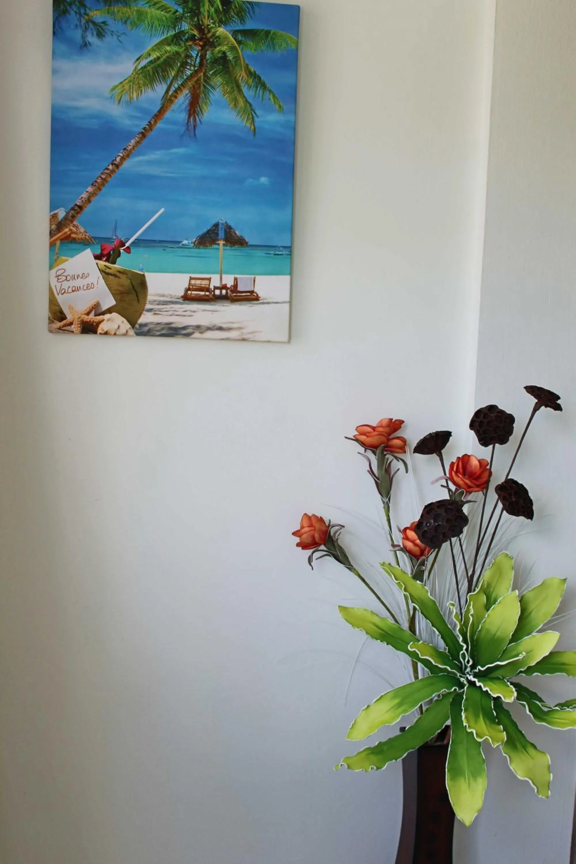 Lobby or reception in Twins Apartments Flic en Flac Beach