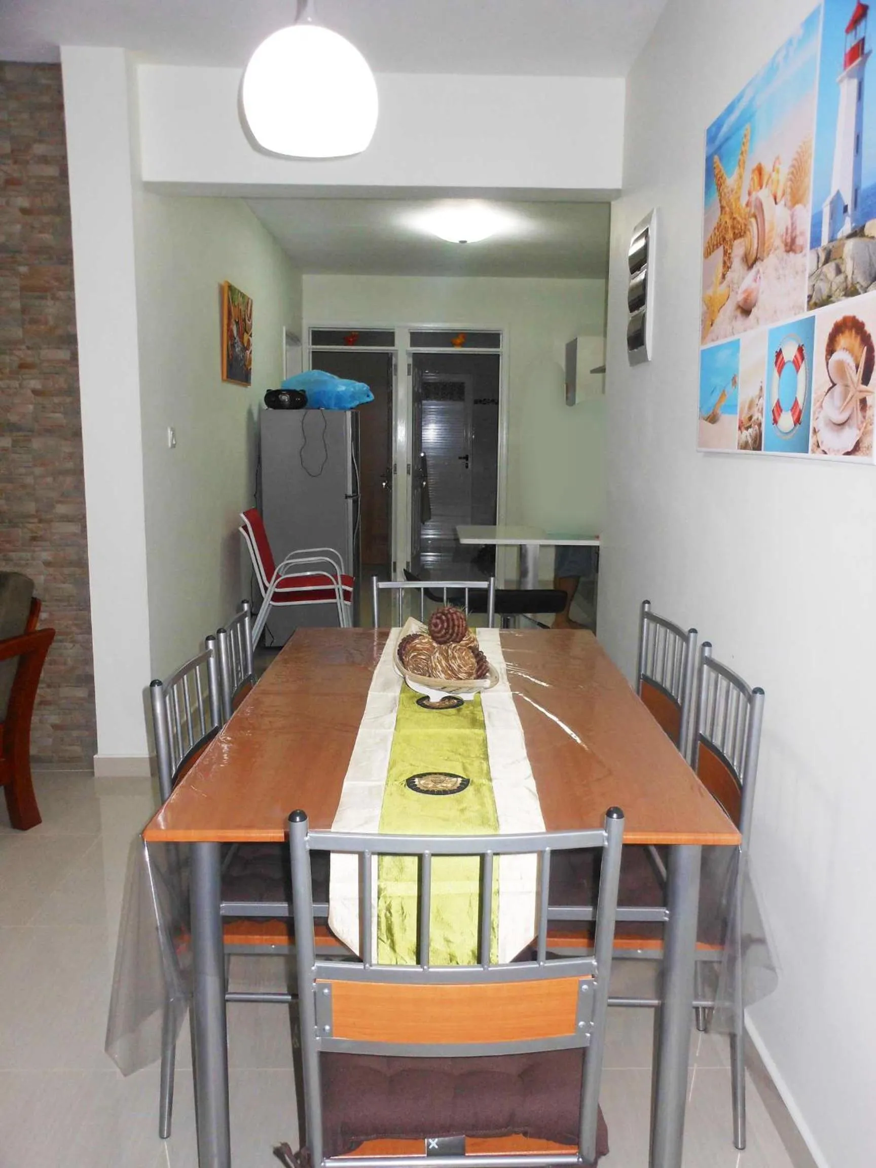 Dining area in Twins Apartments Flic en Flac Beach
