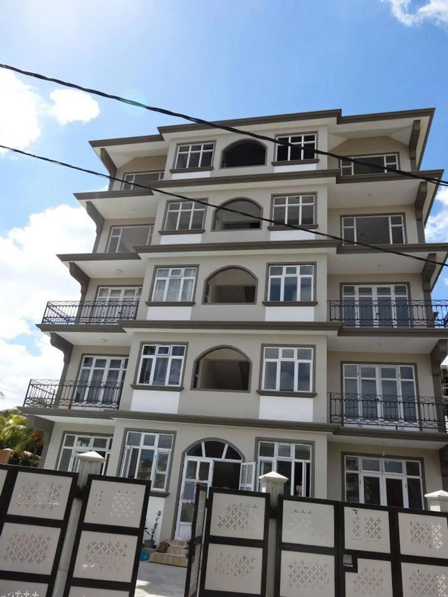 Facade/entrance in Twins Apartments Flic en Flac Beach