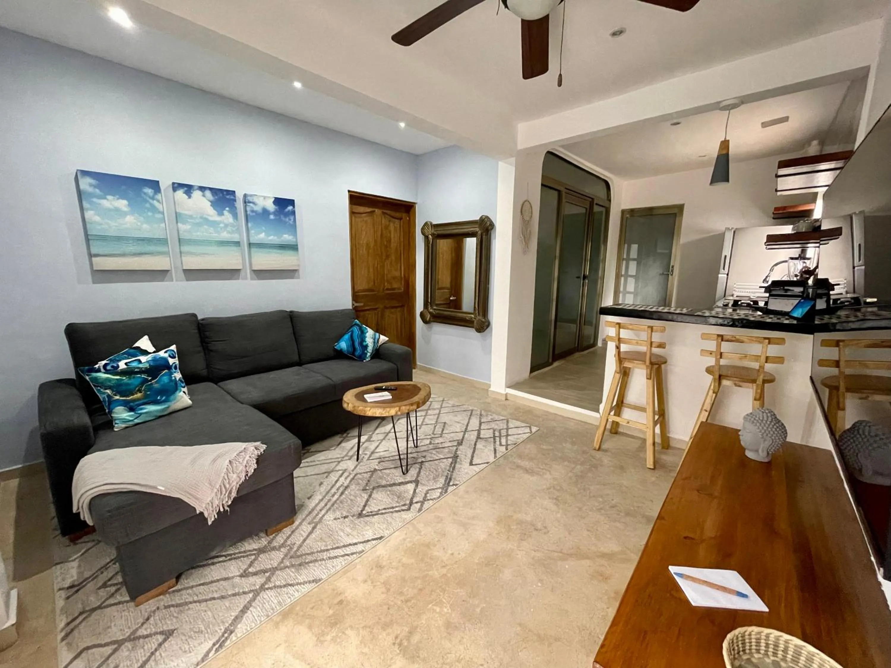 Seating area in Casa Bene Villas