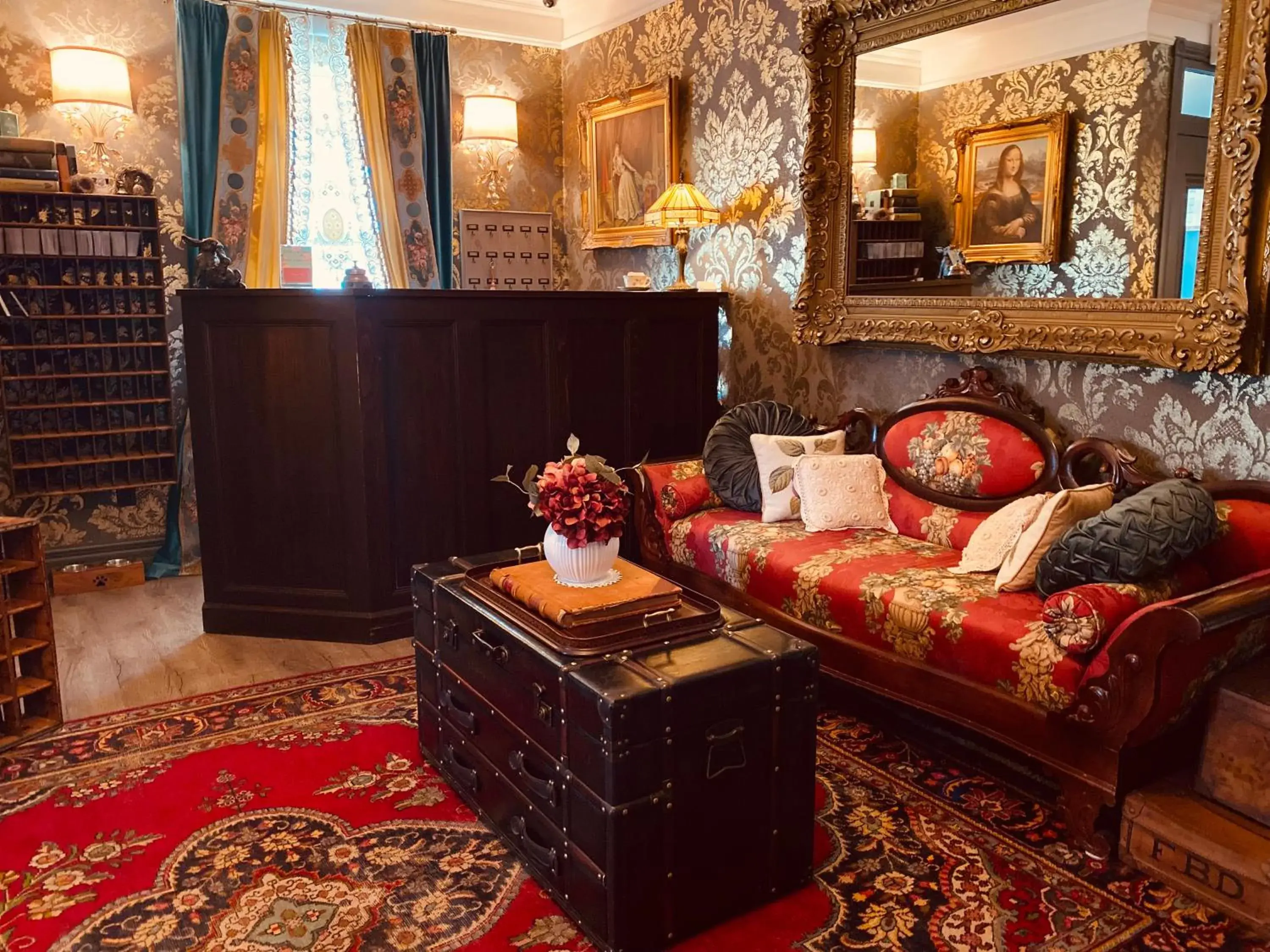 Lobby or reception in Maison Rose Lobby or reception in Maison Rose