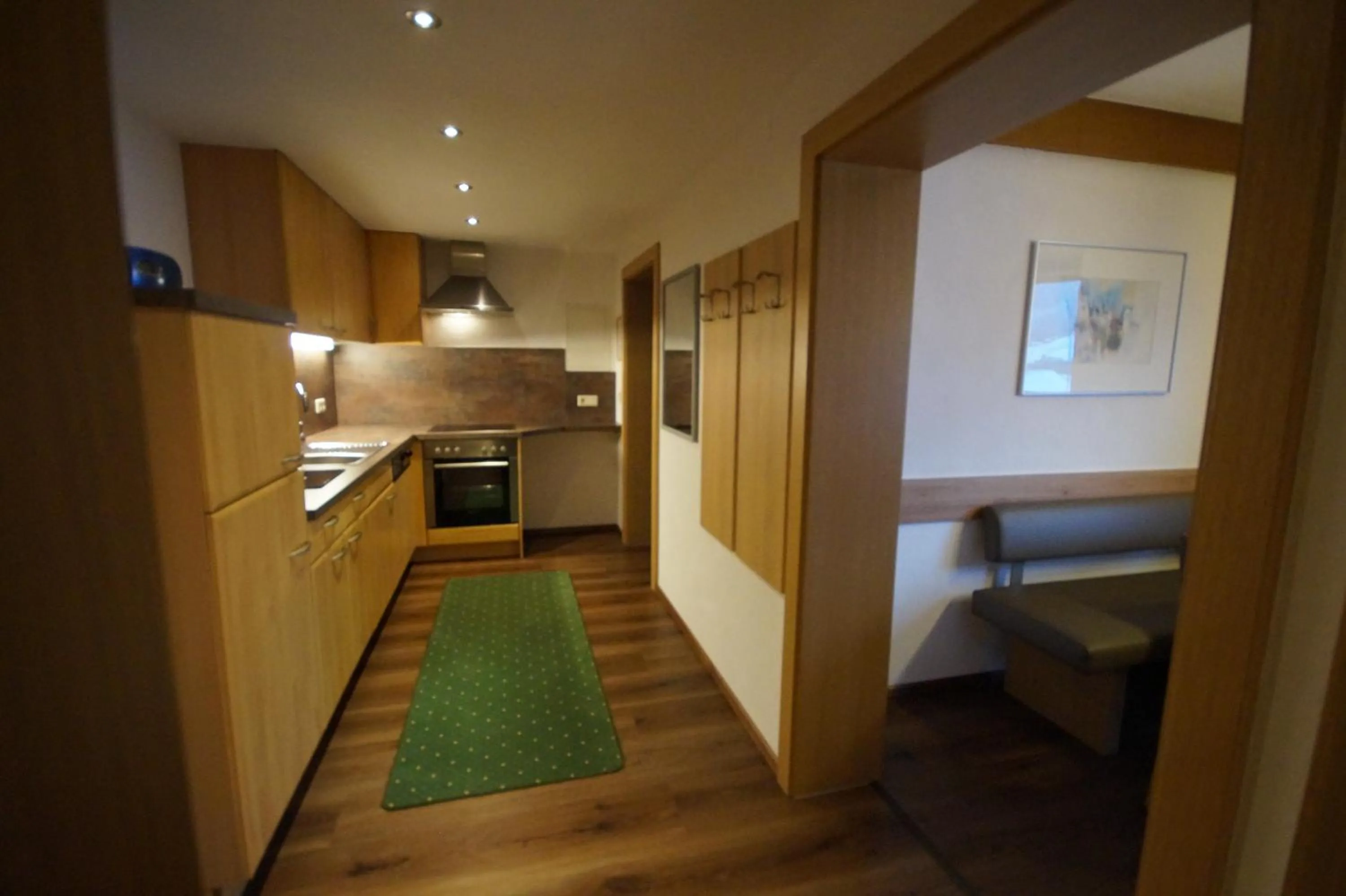 Kitchen or kitchenette in Appartement Gästehaus Aloisia