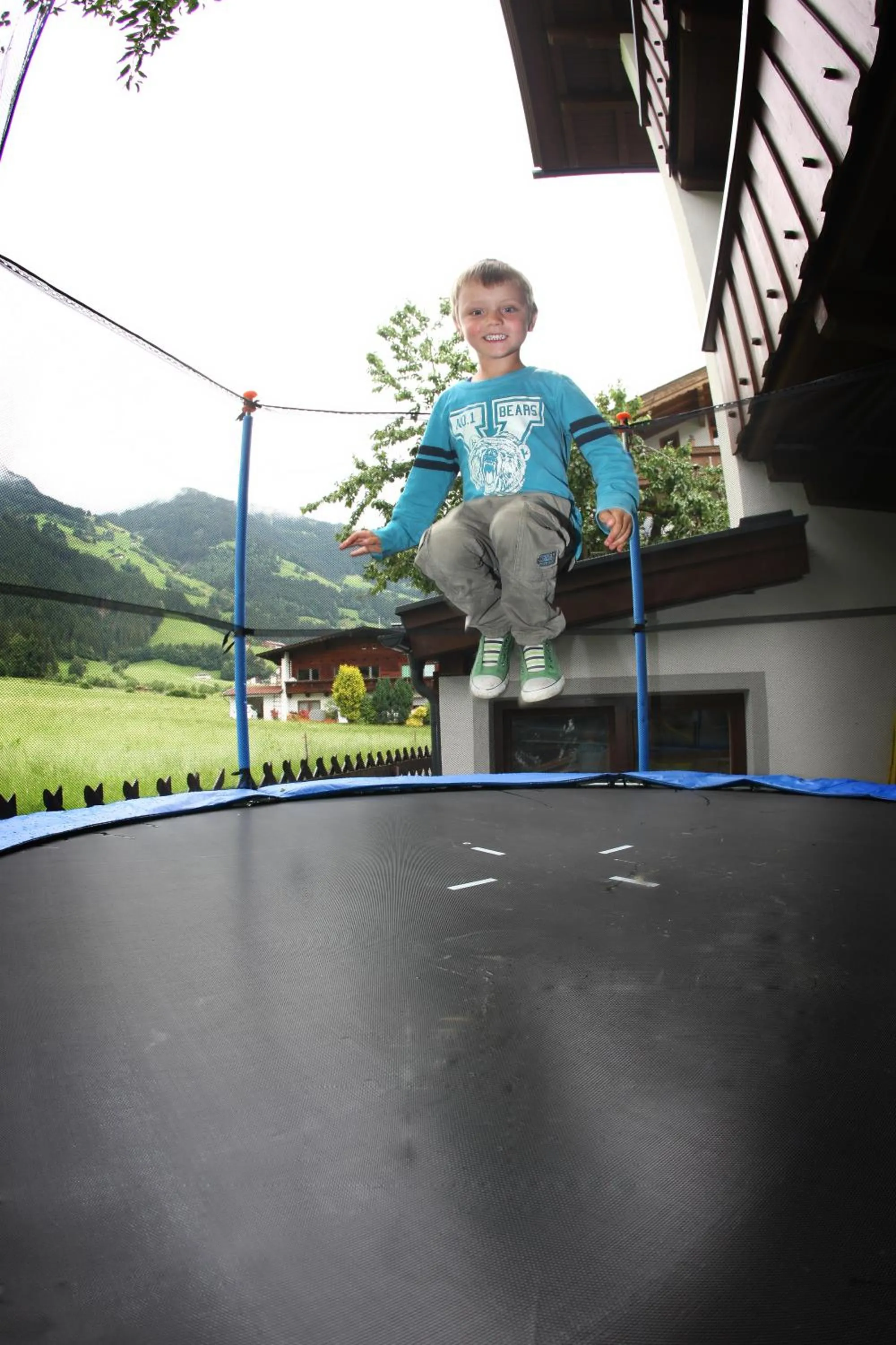 Children play ground in Appartement Gästehaus Aloisia