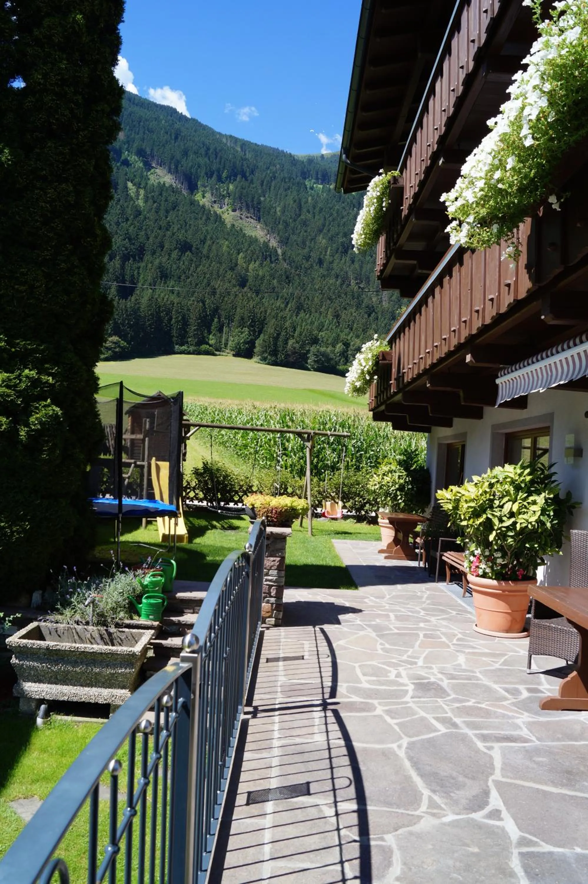 BBQ facilities in Appartement Gästehaus Aloisia