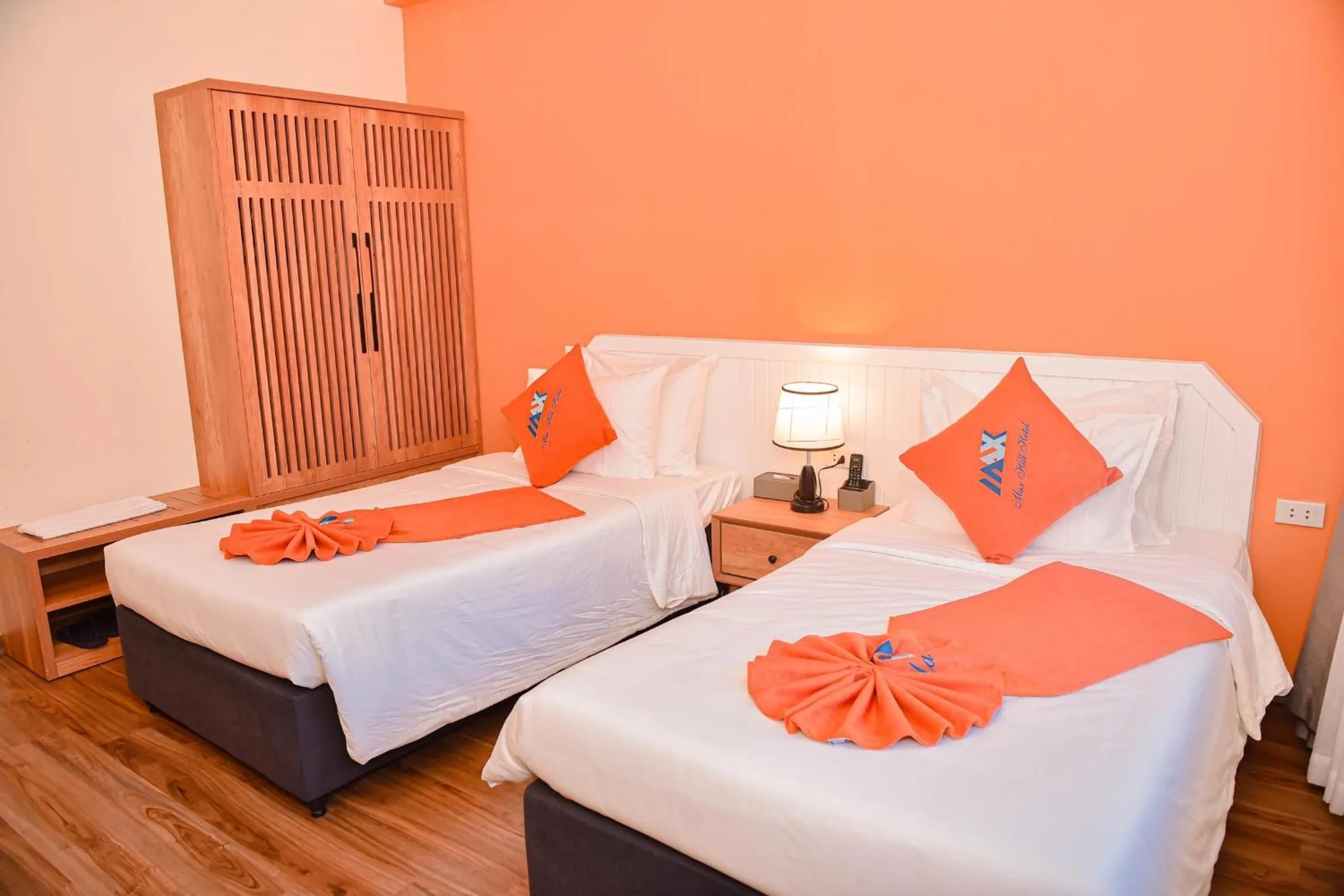 Bed in Sapa Legacy Hotel