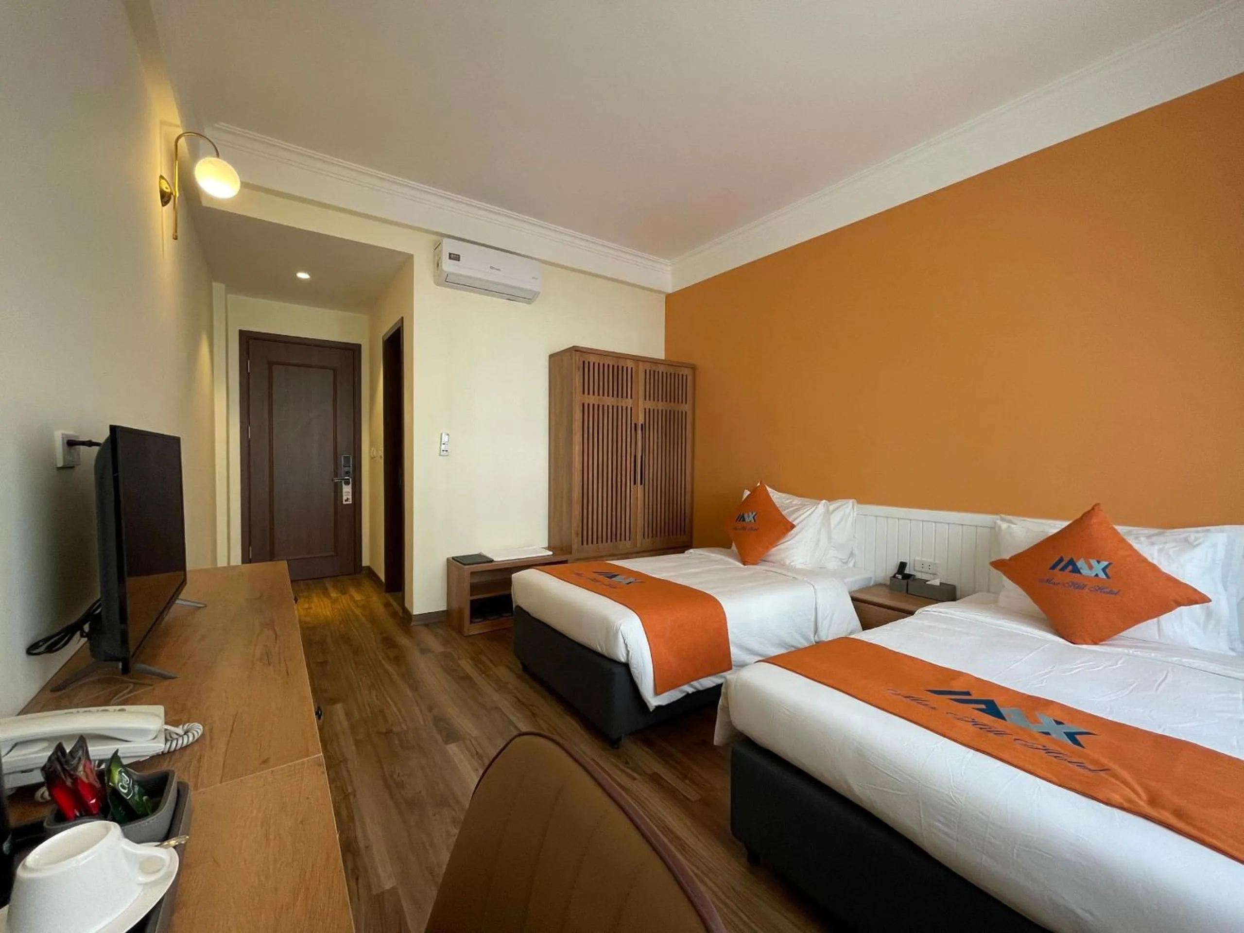 Bed in Sapa Legacy Hotel