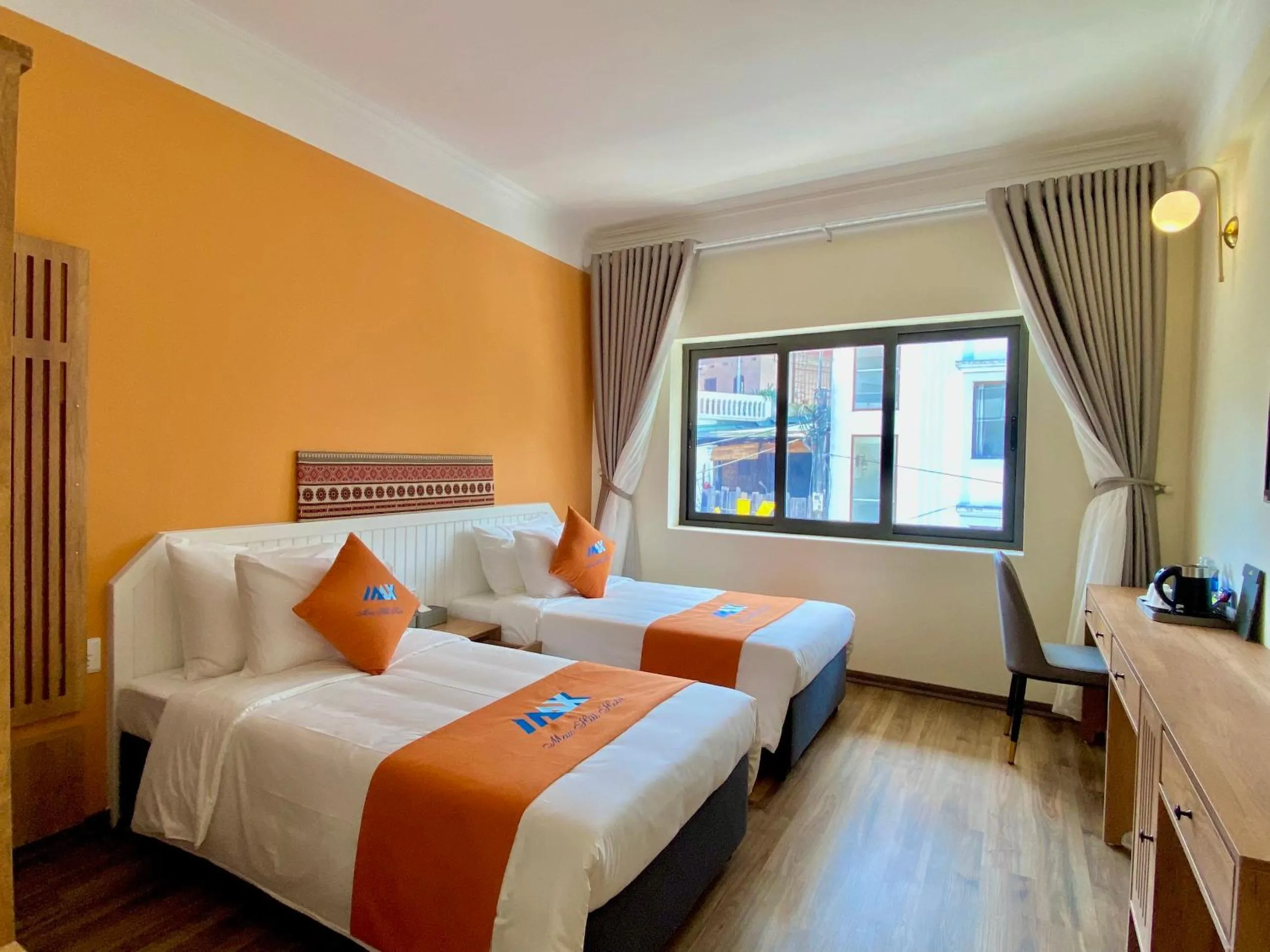 Bed in Sapa Legacy Hotel