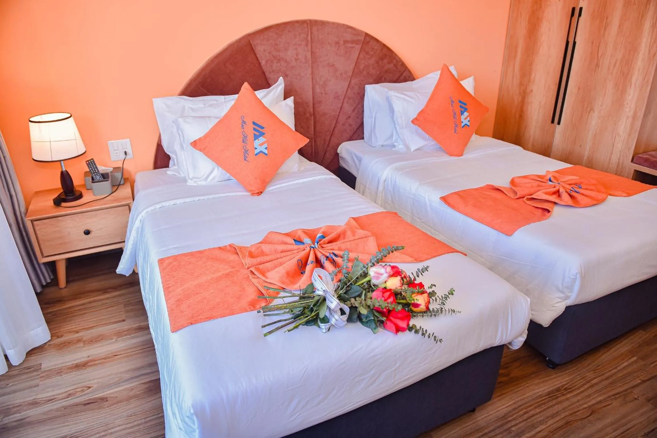 Bed in Sapa Legacy Hotel