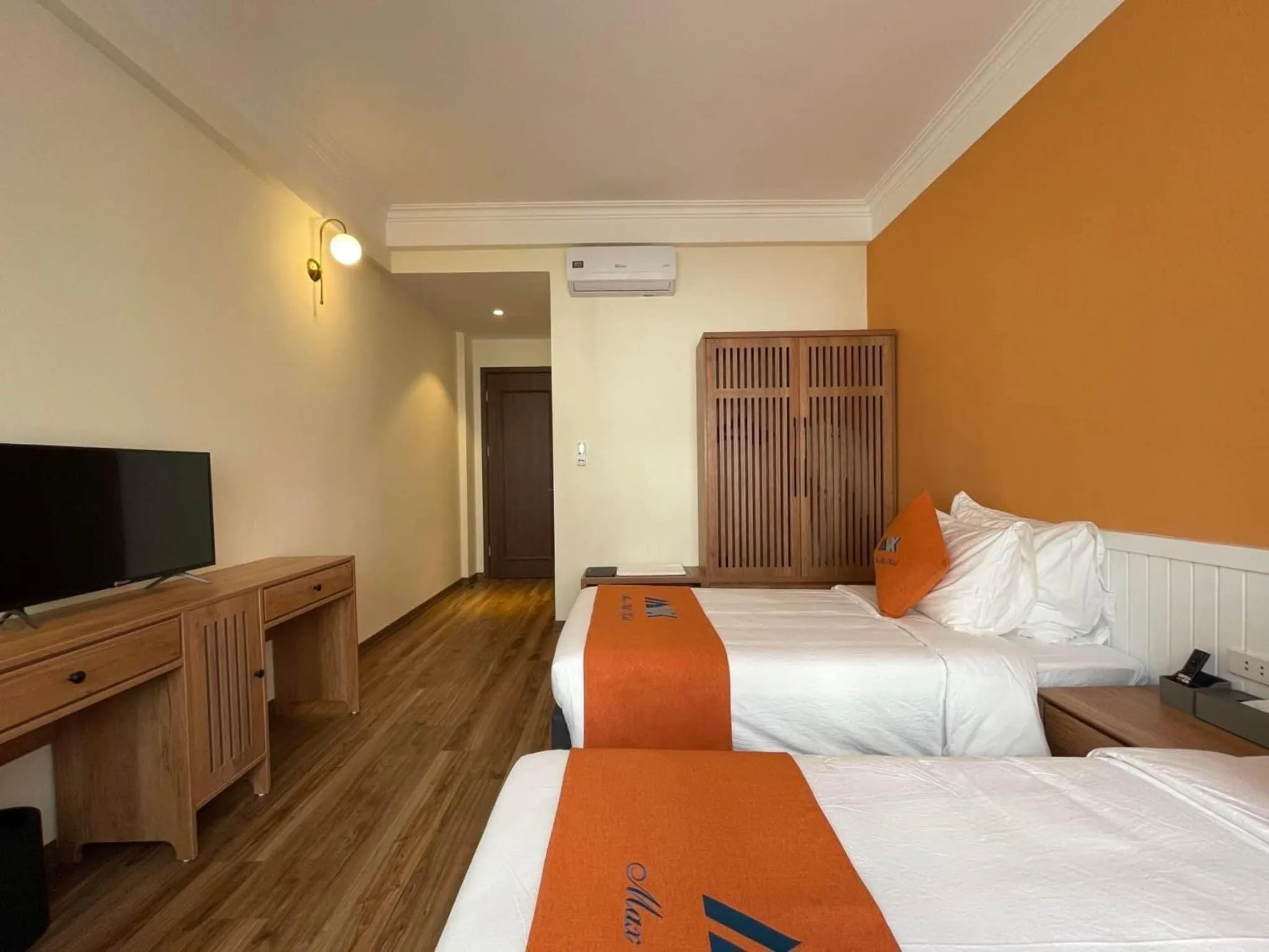 Bed in Sapa Legacy Hotel