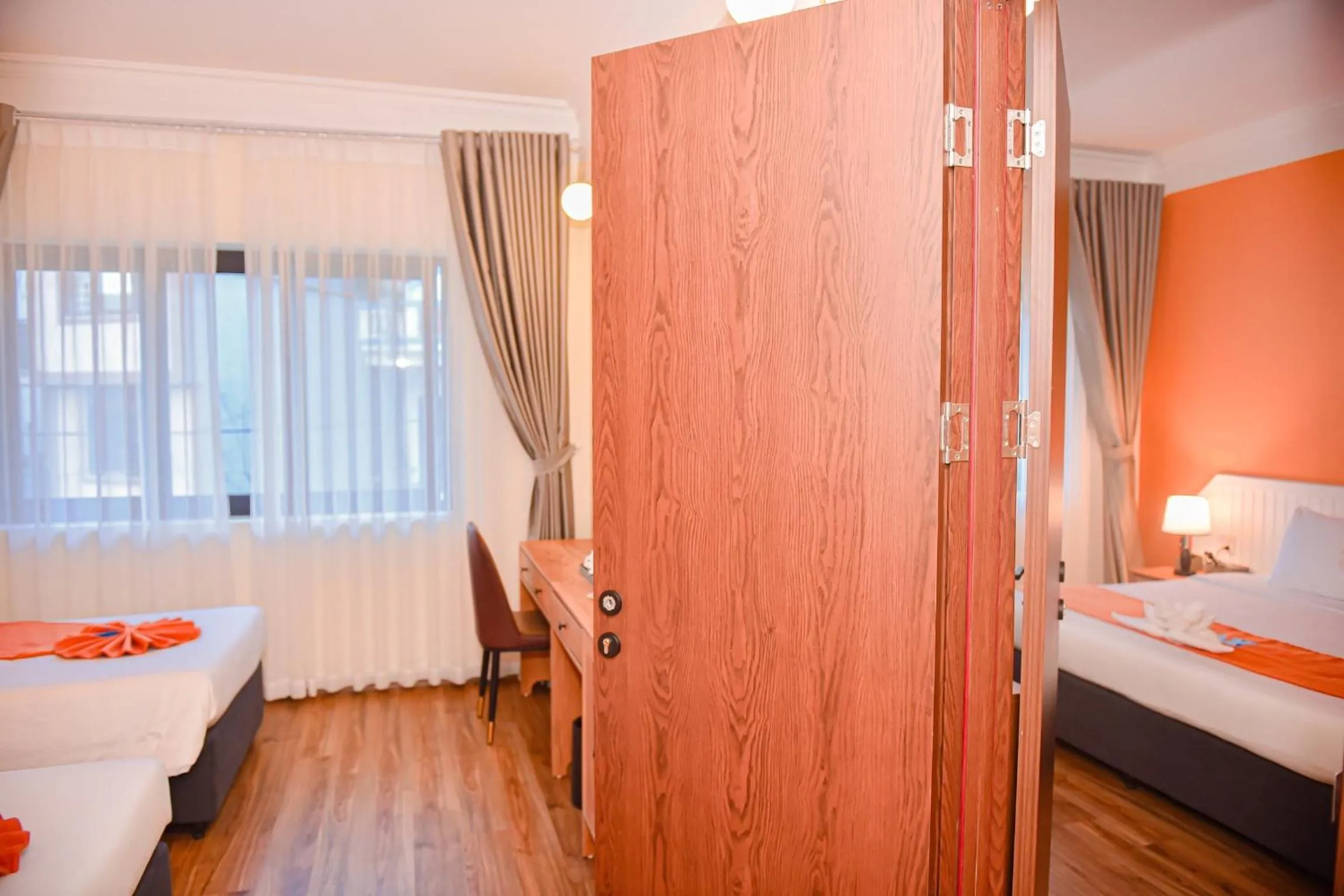 Bed in Sapa Legacy Hotel