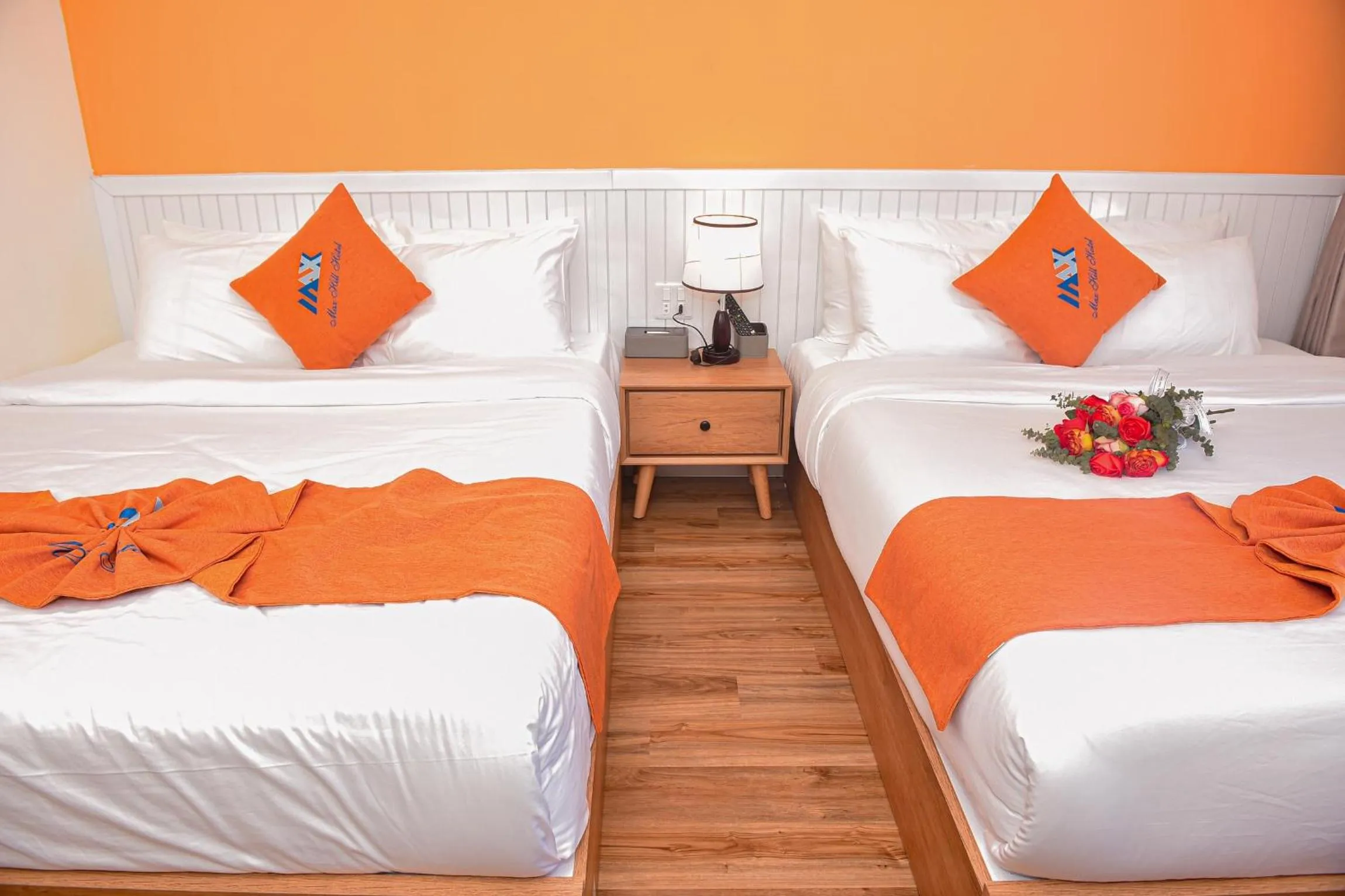 Bed in Sapa Legacy Hotel