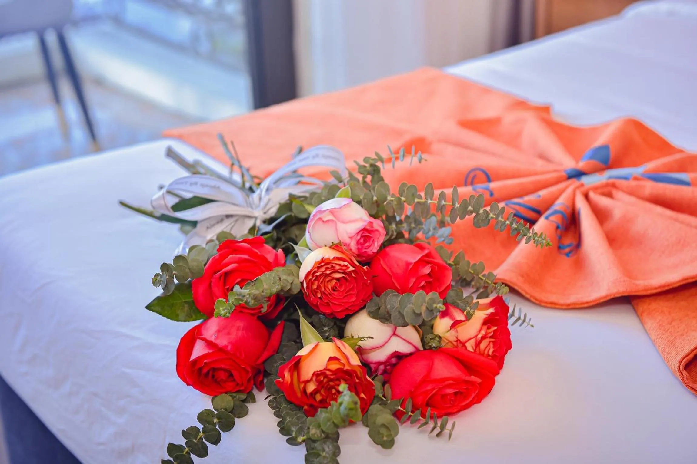 Bed in Sapa Legacy Hotel