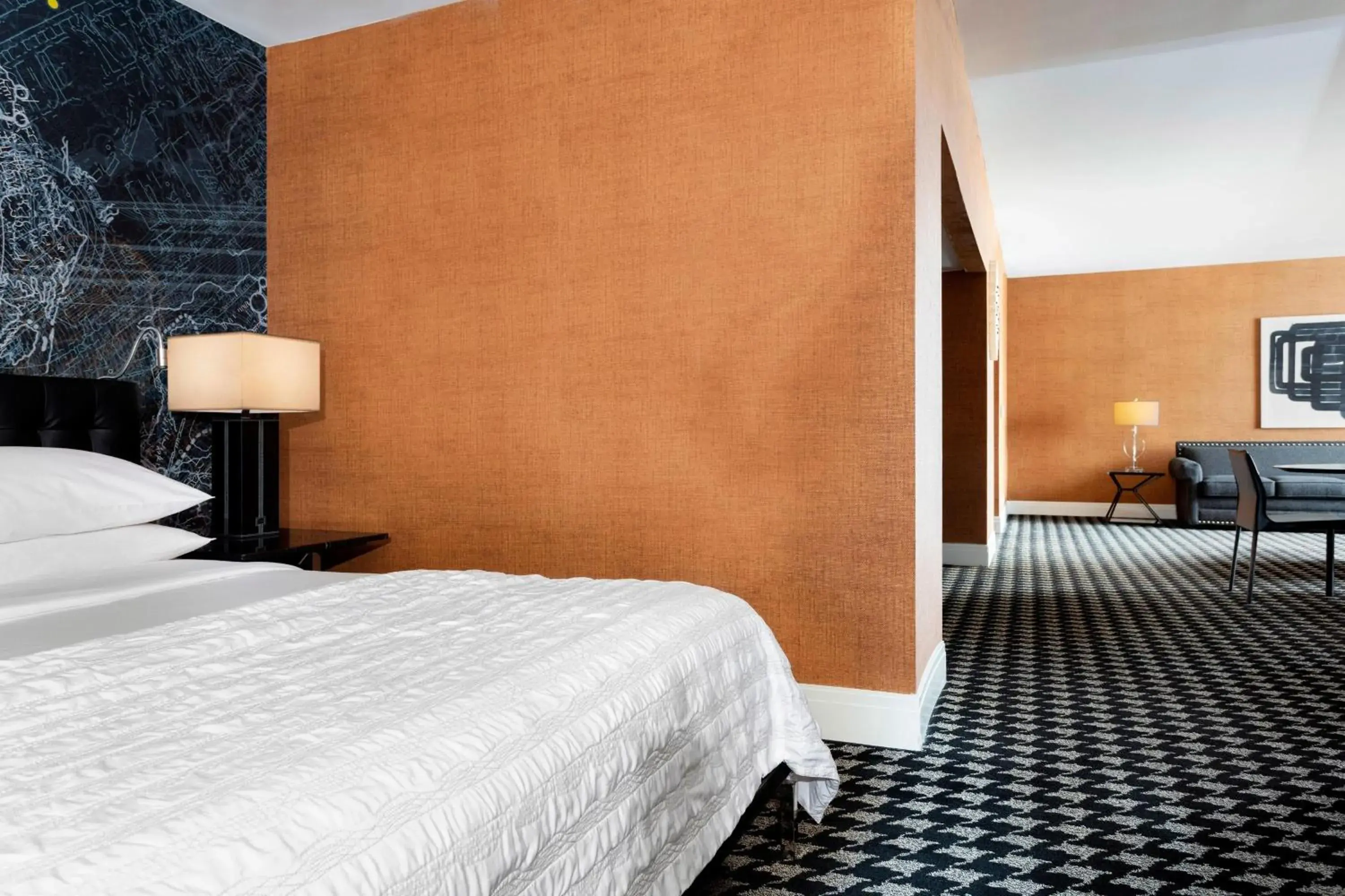 Executive Suite, 1 King in Le Meridien Charlotte Executive Suite, 1 King in Le Meridien Charlotte