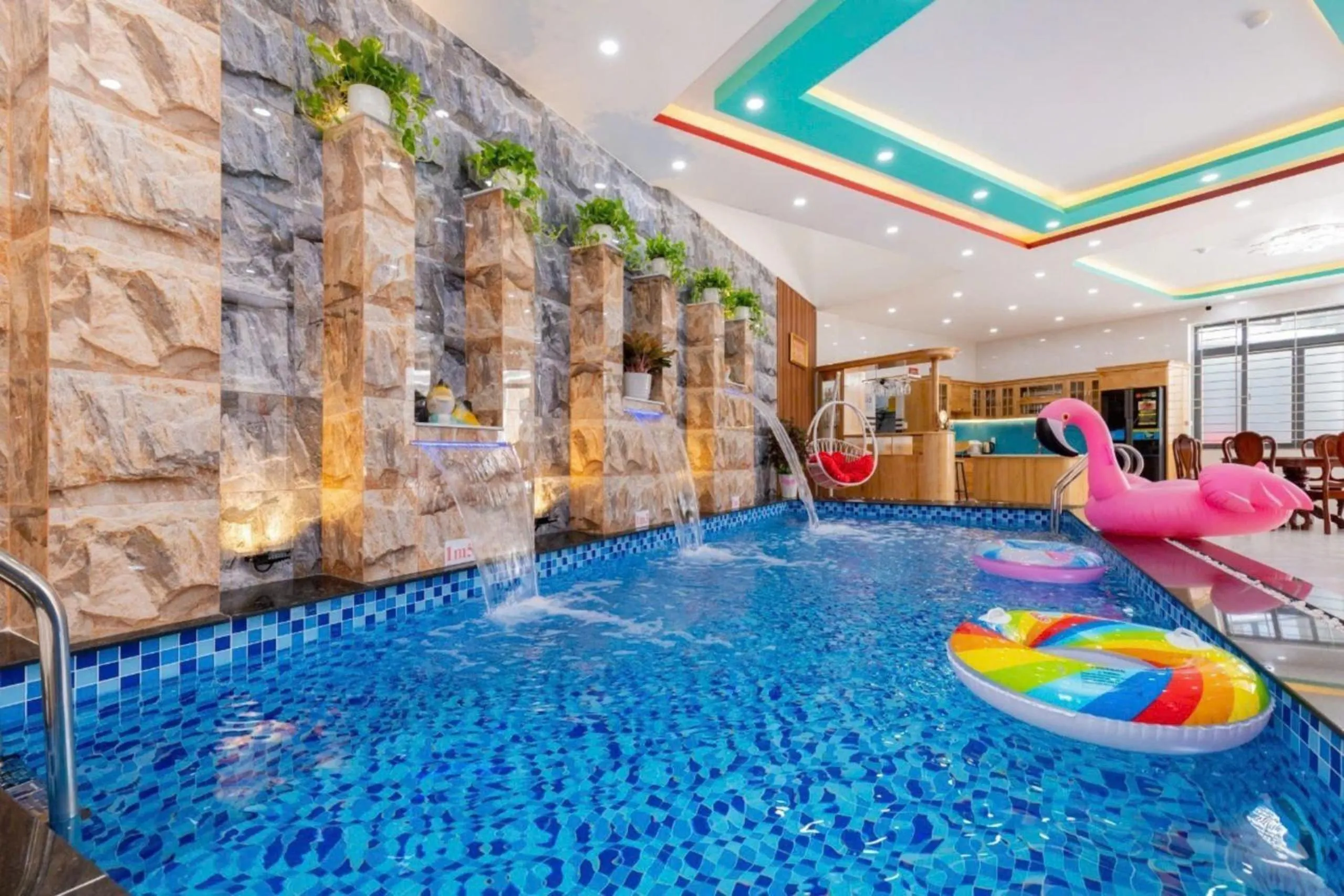 Swimming pool in 126 Vung Tau Pool Villa Back Beach From 4 To 12 Rooms Options