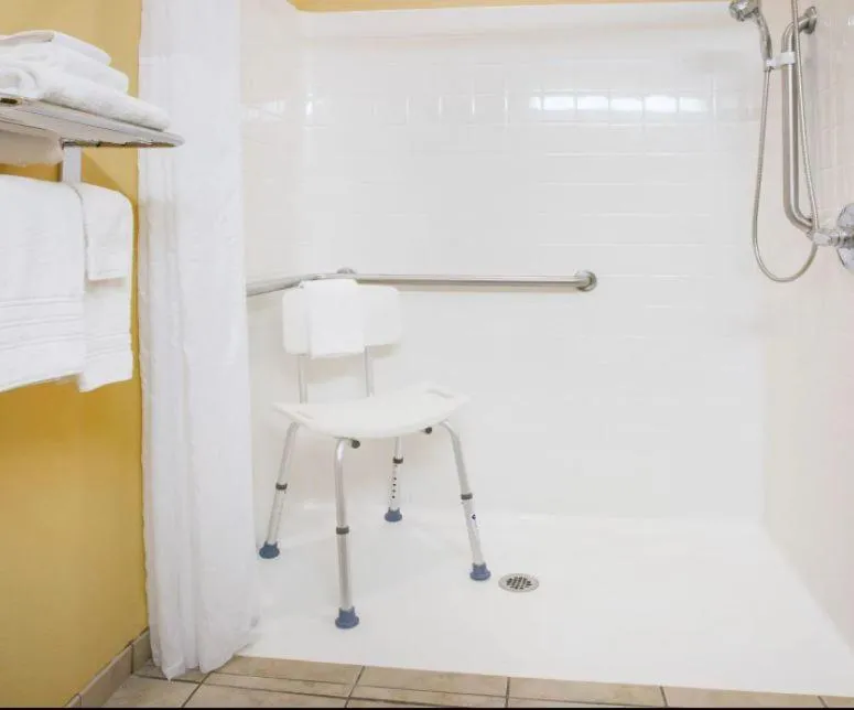 Bathroom in Microtel Inn by Wyndham Stillwater