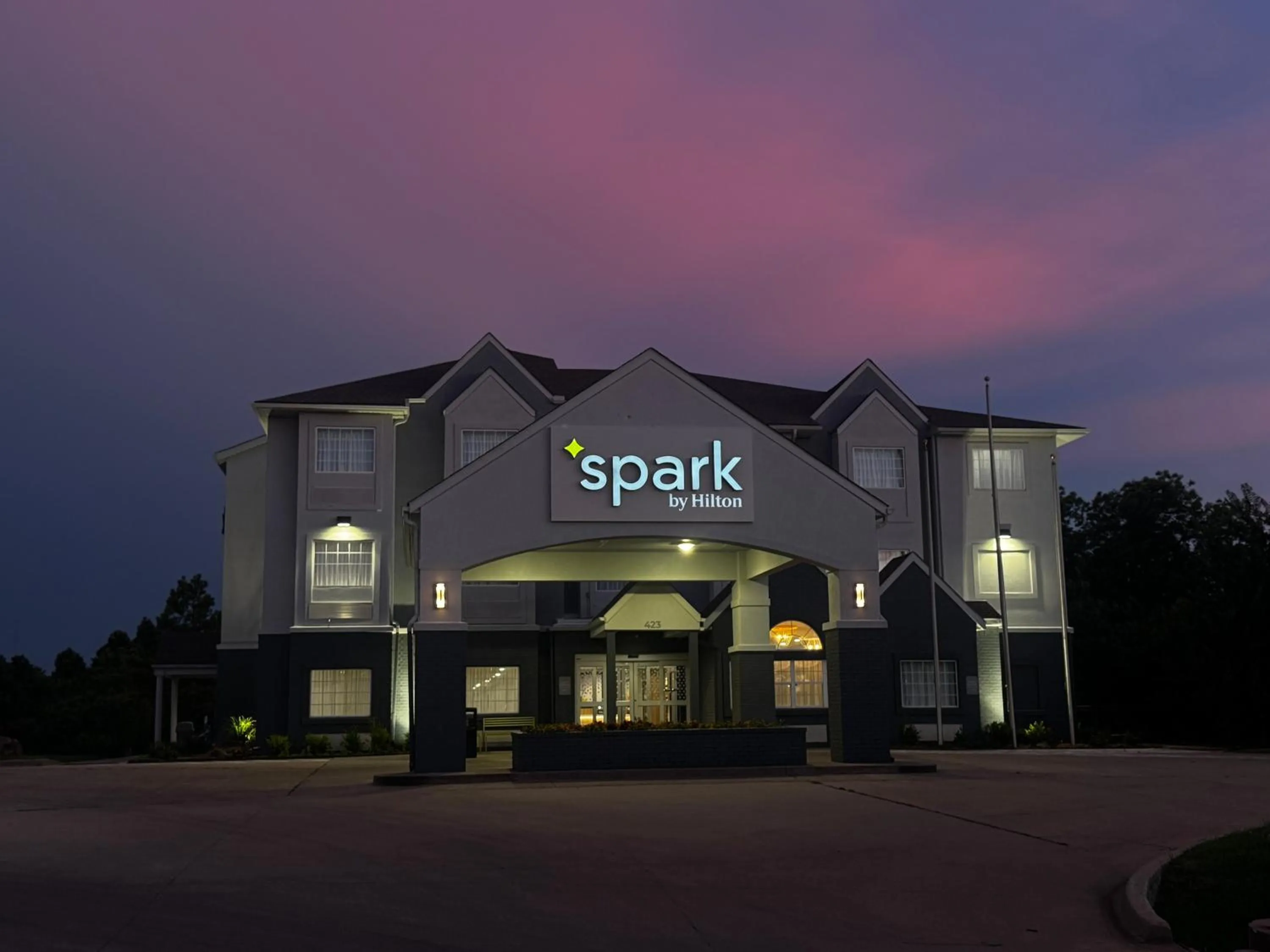 Property building in Spark by Hilton Stillwater