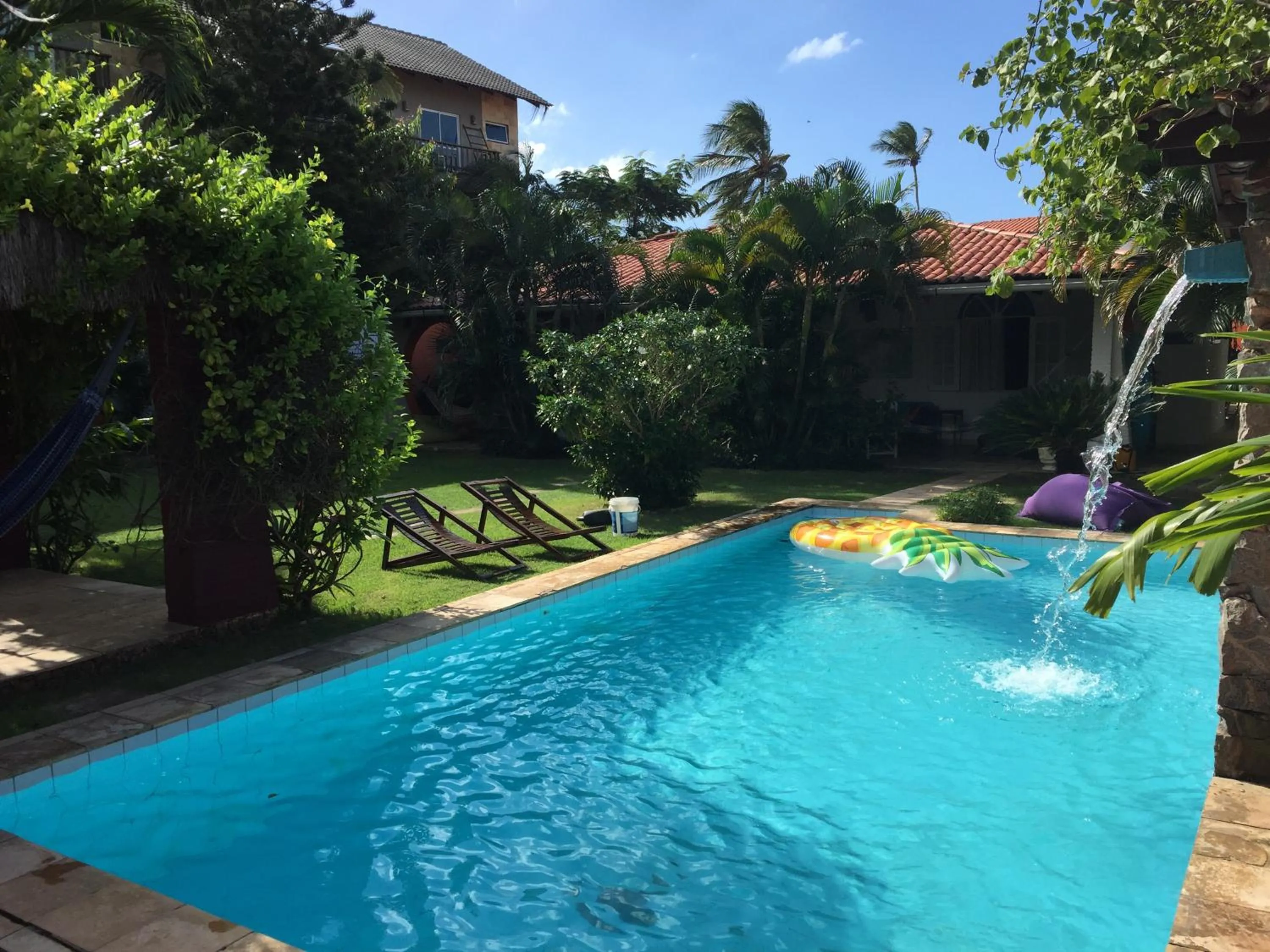 Swimming pool in Bada Hostel & Kite School