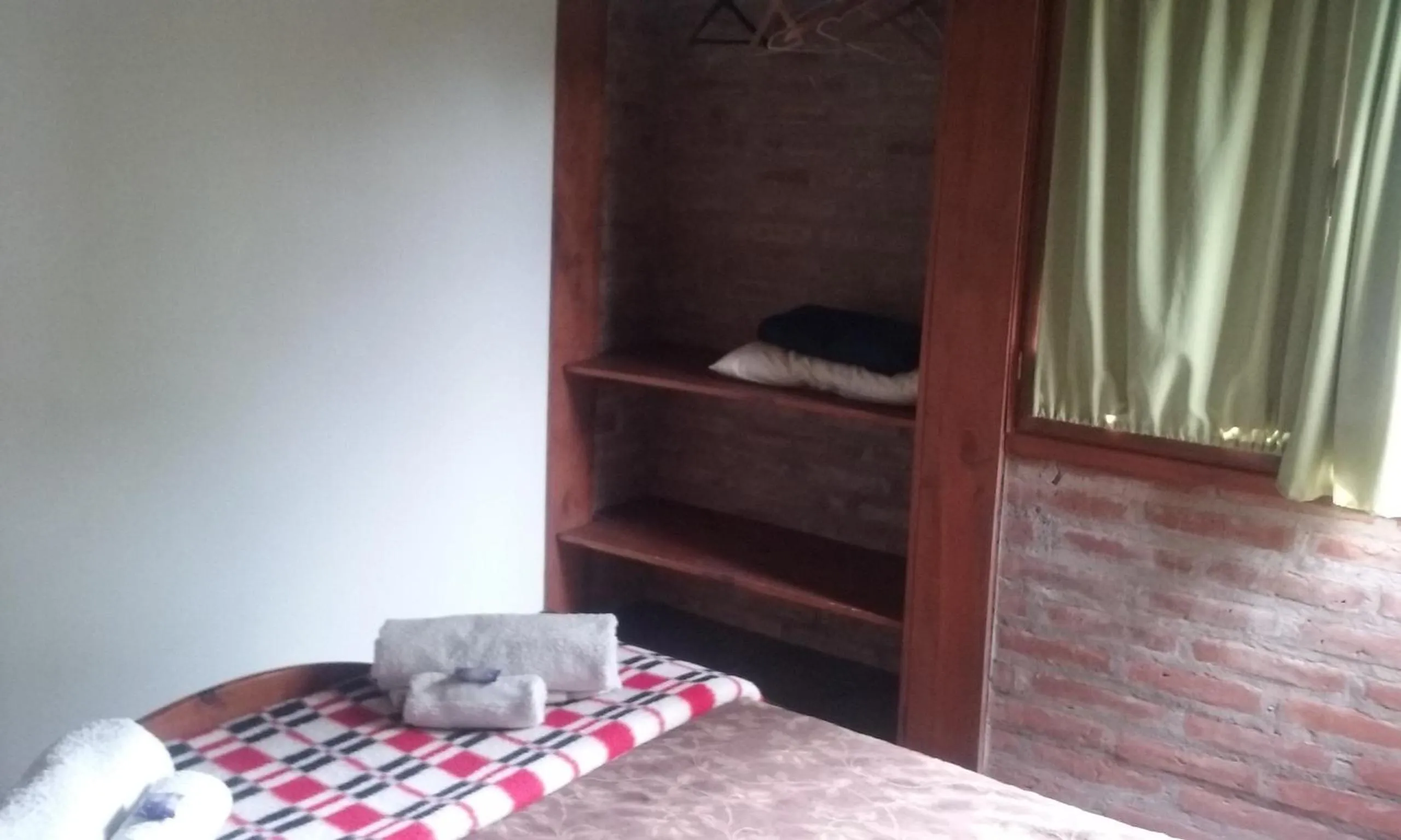Bed in Cabañas Hueney