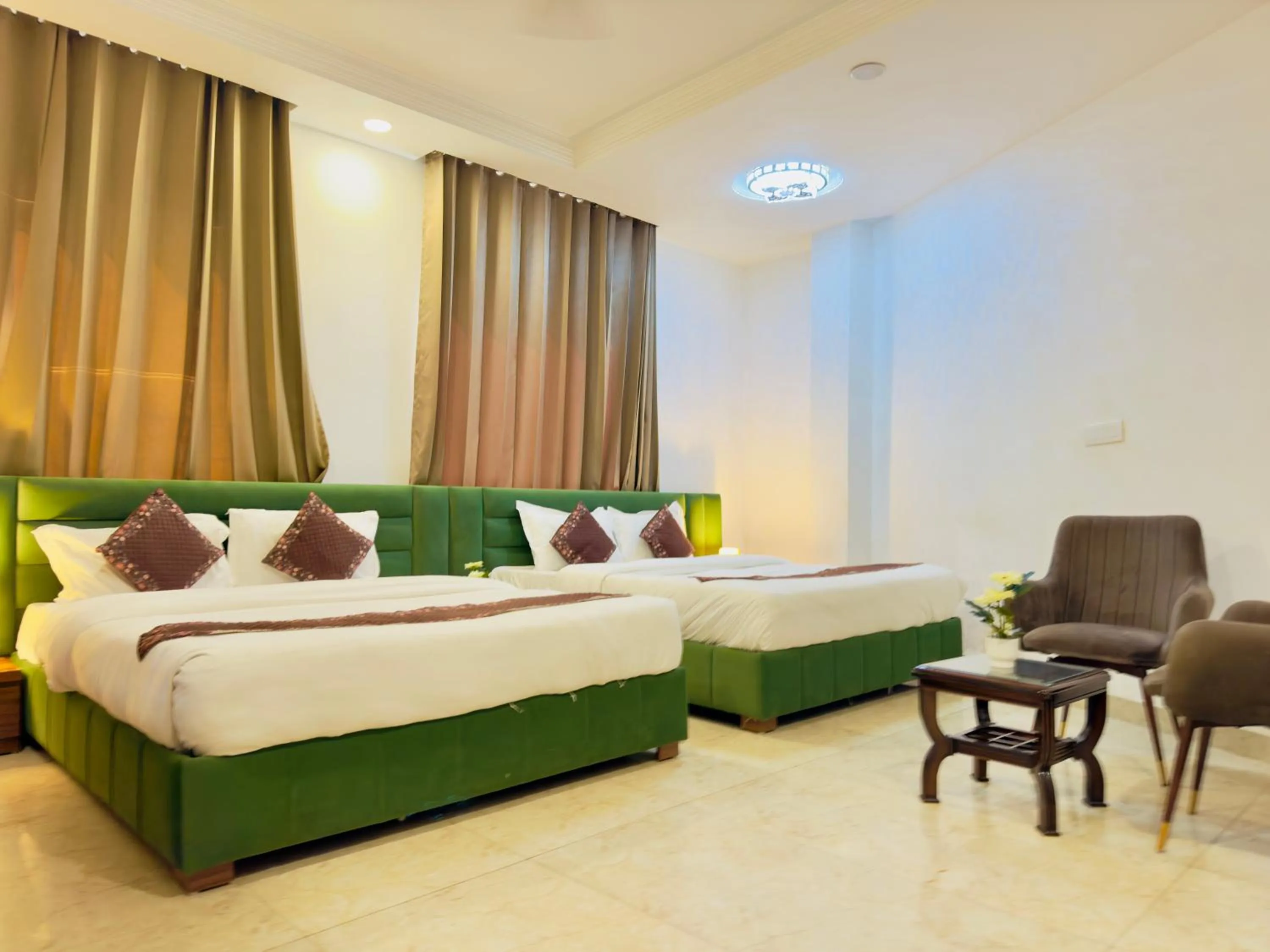 Bed in Hotel La Casa, Amritsar