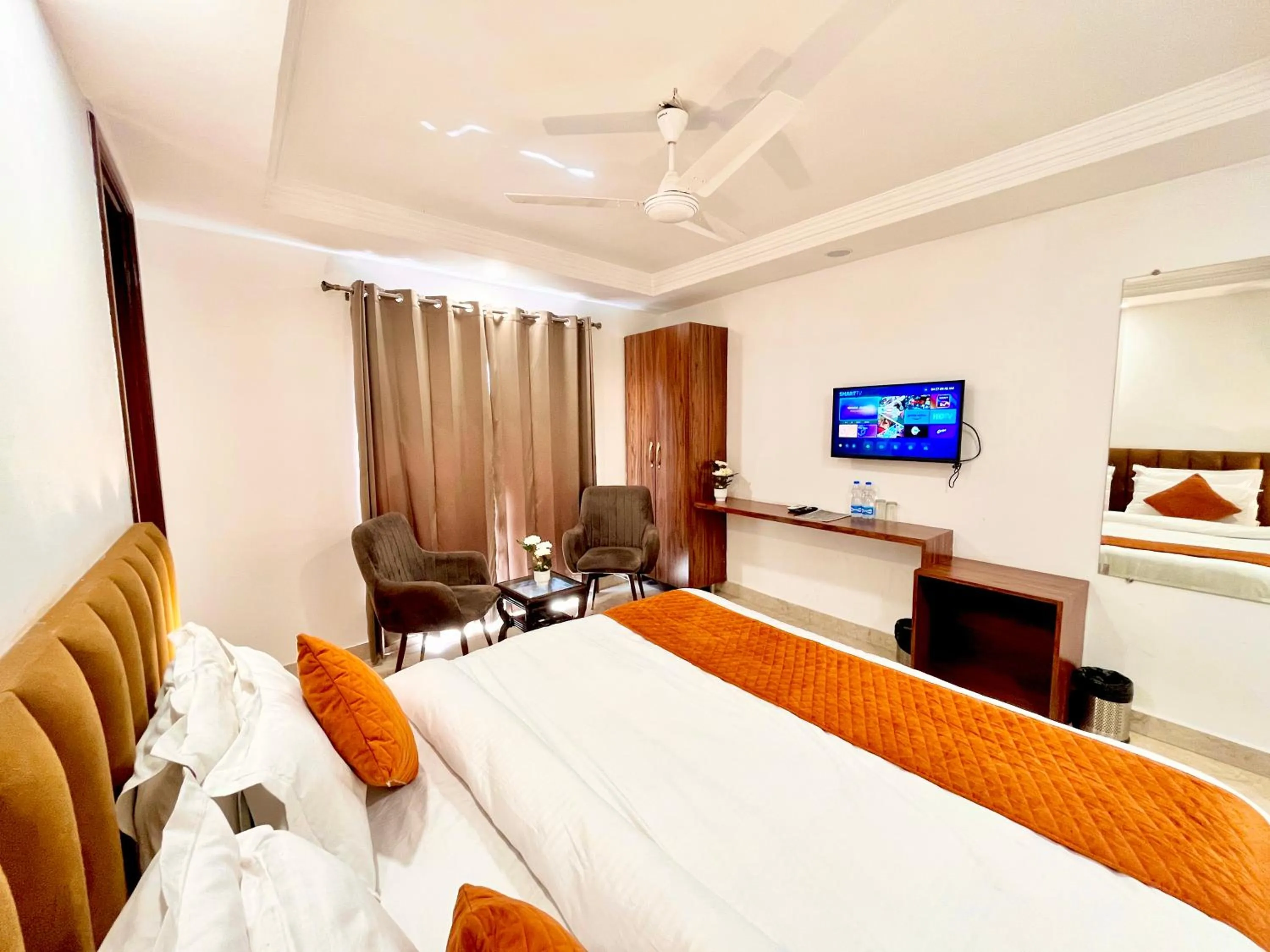 Bed in Hotel La Casa, Amritsar