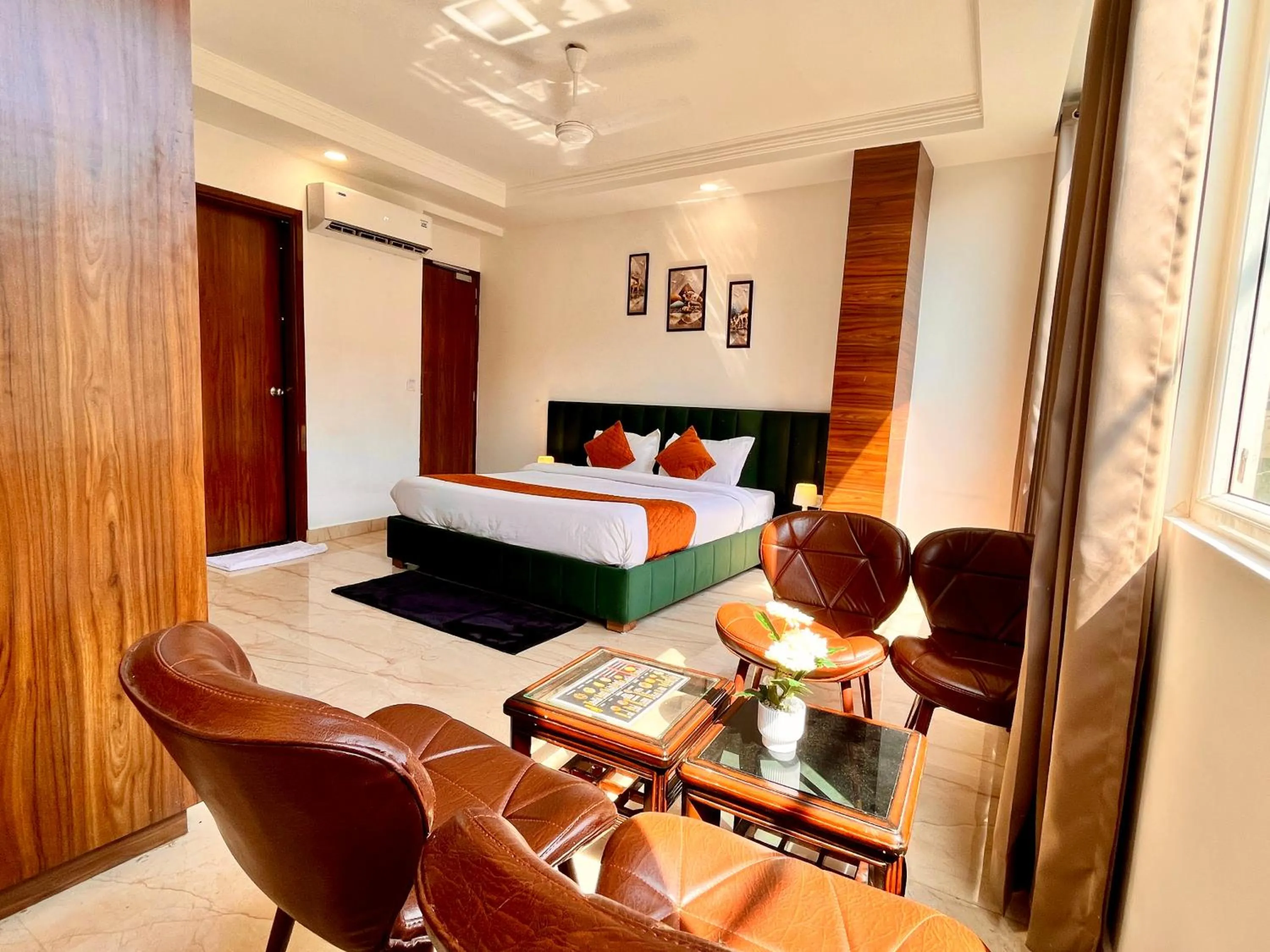 Bed in Hotel La Casa, Amritsar