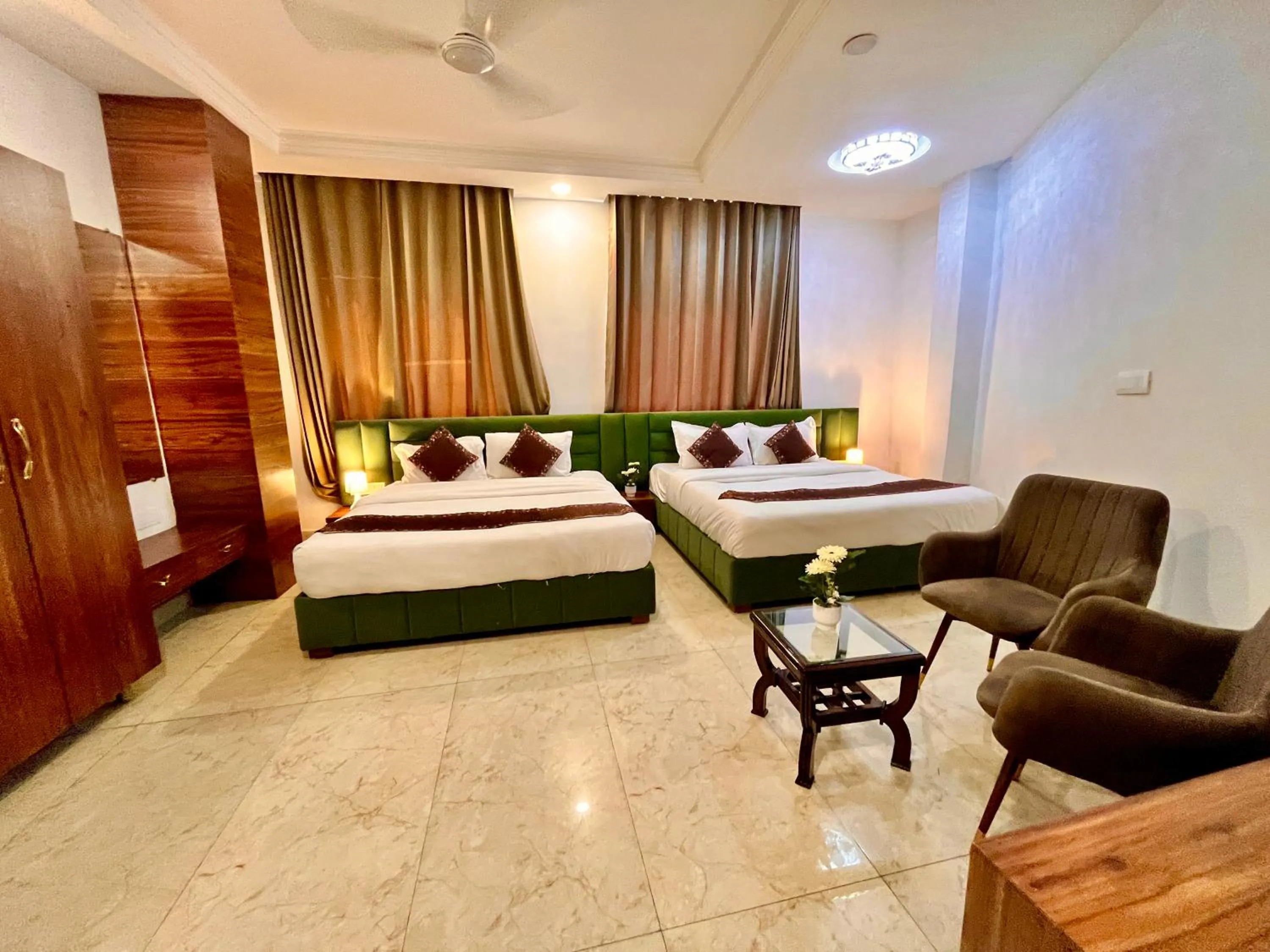 Bed in Hotel La Casa, Amritsar