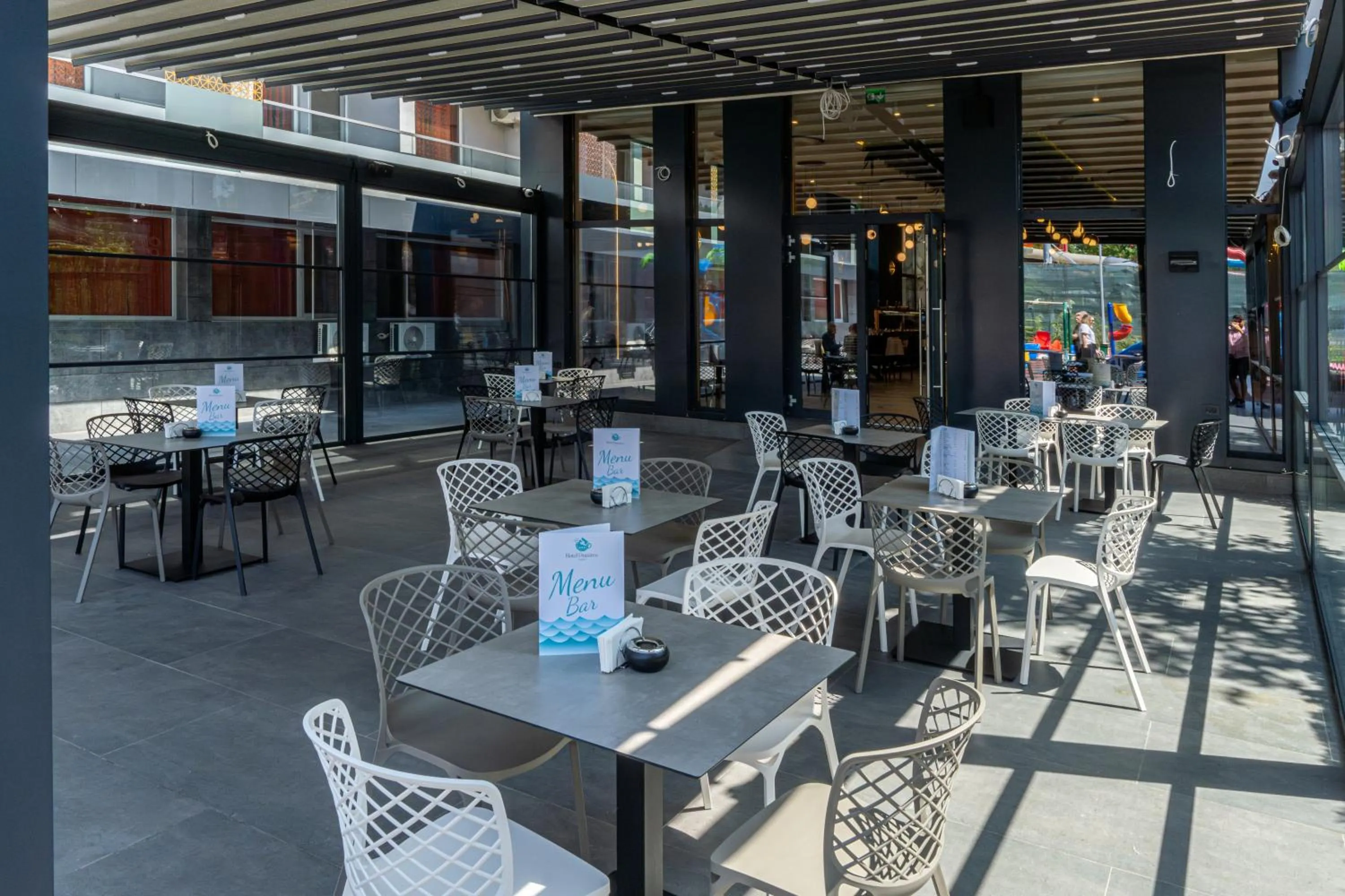 Balcony/Terrace in HOTEL DUNĂREA